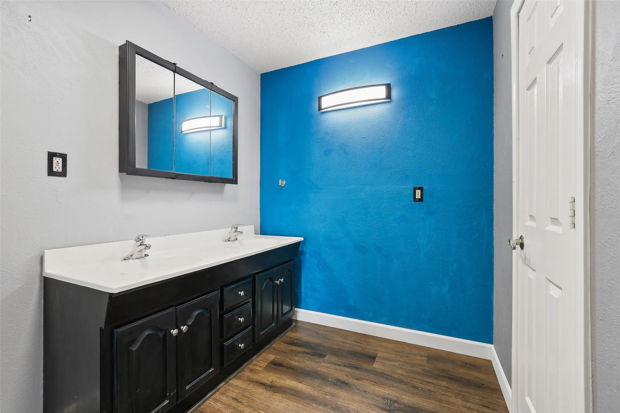 The current view of the home is without staged furniture.