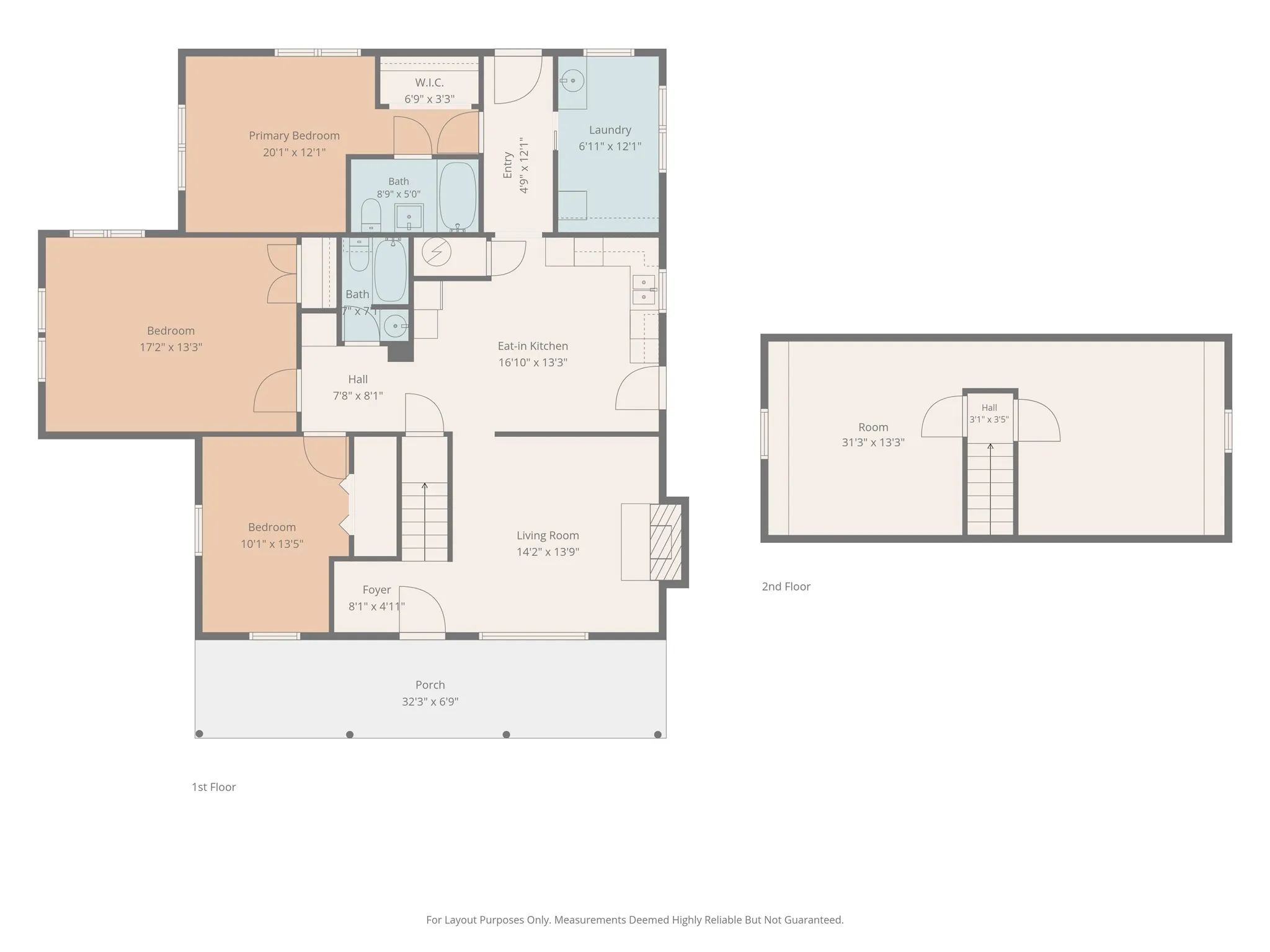 Main house Floor Plan
