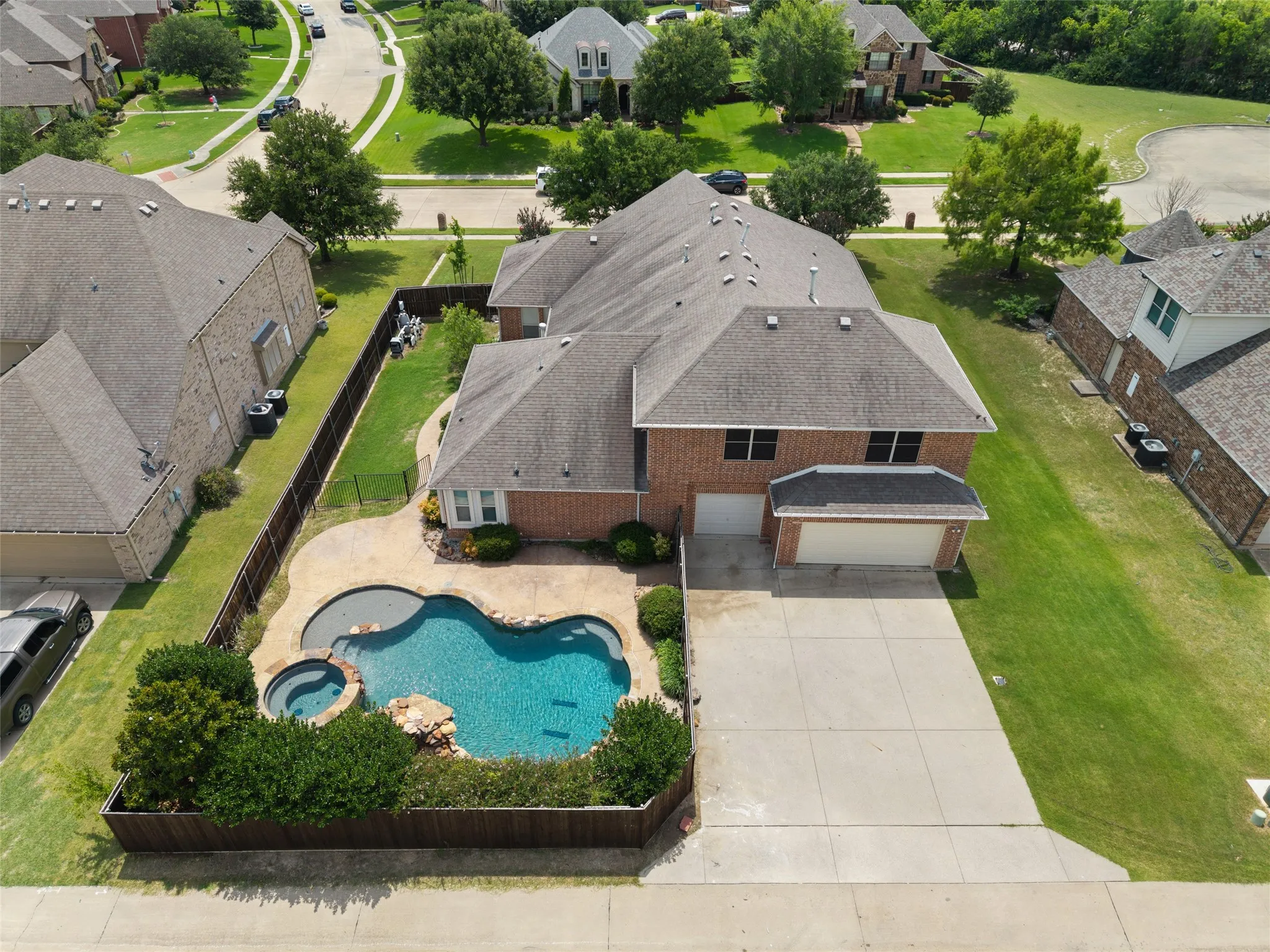 Located on a generous 1/3 acre.