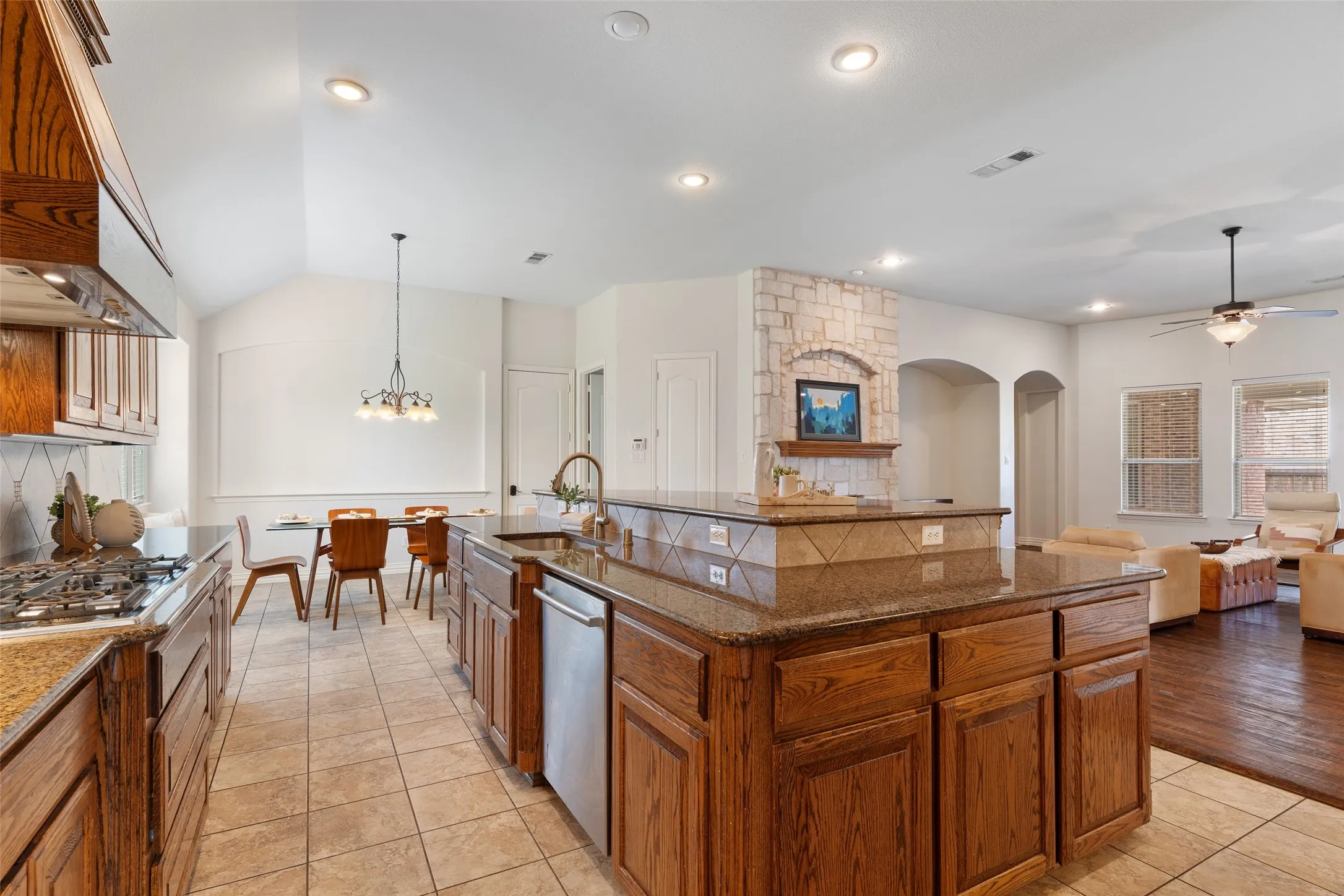 Room for a breakfast area.