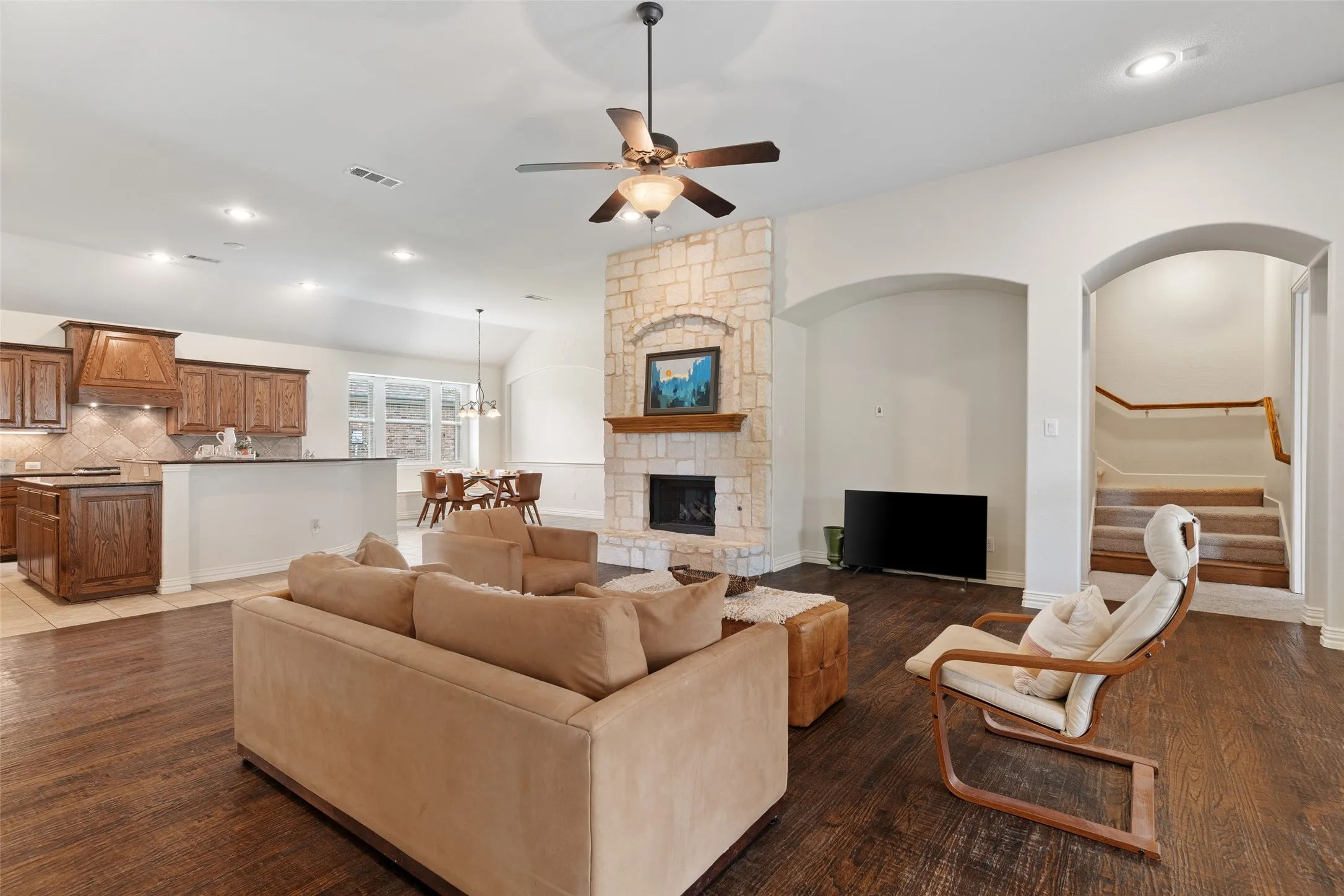 Enjoy the open concept.