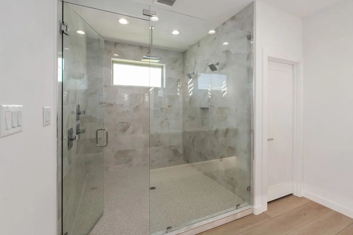 2nd floor primary suite bathroom.
