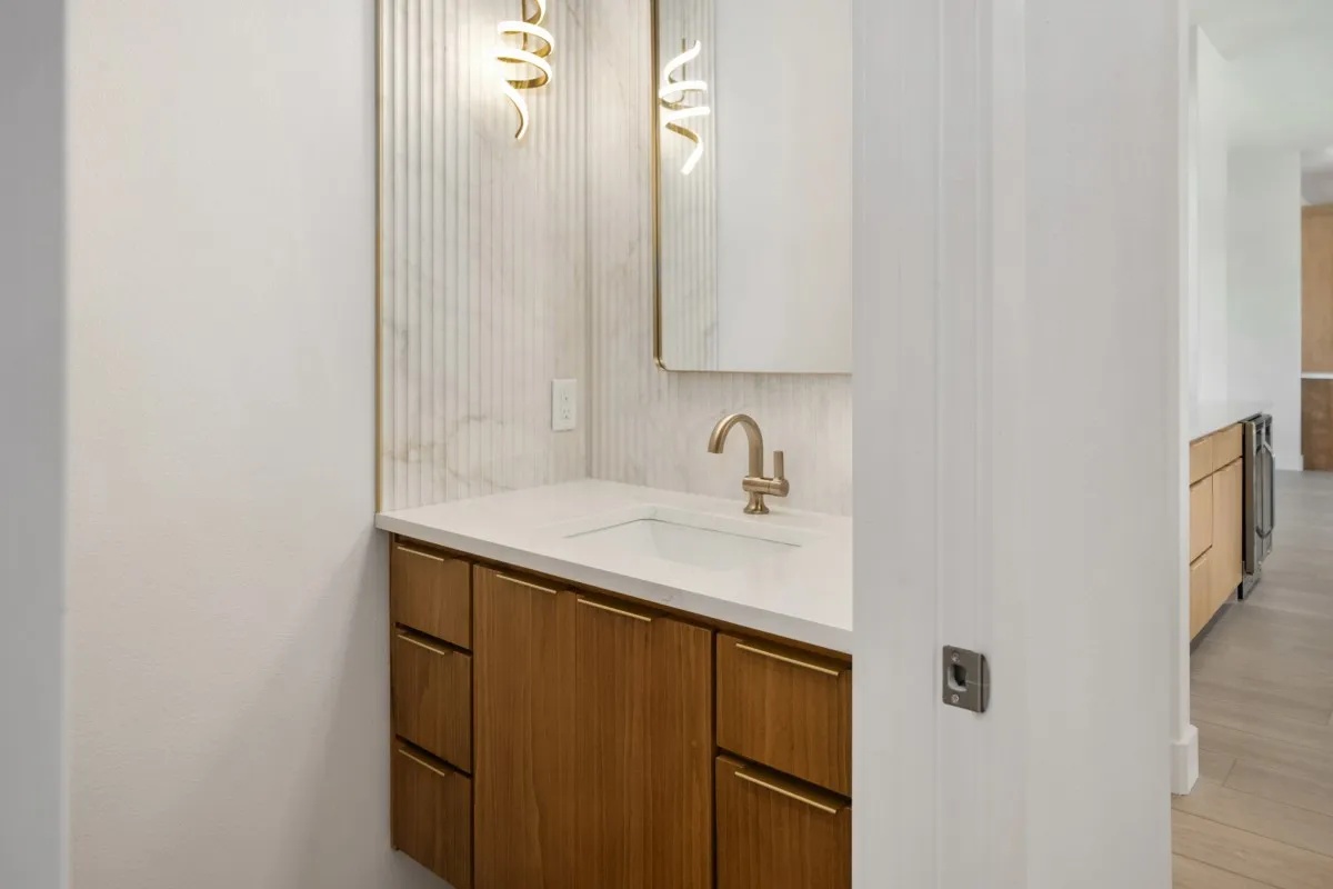 Half bath.