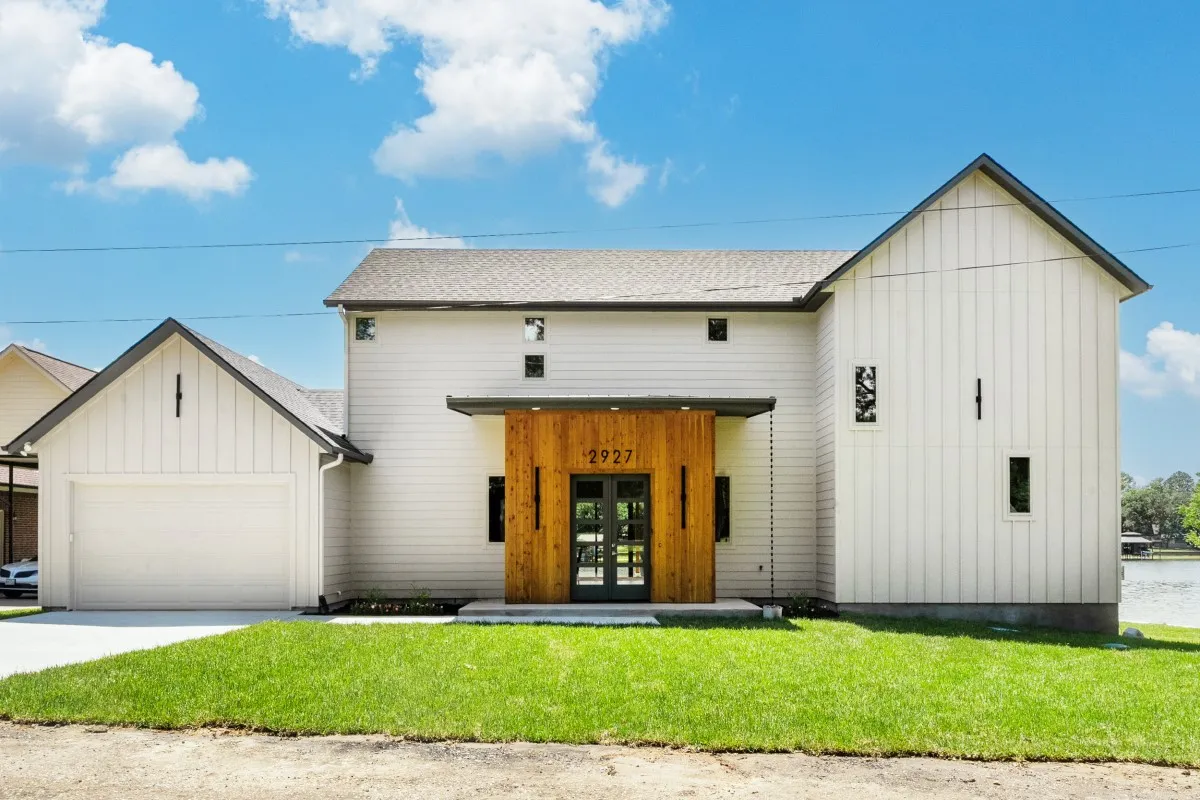 Modern farm house.
