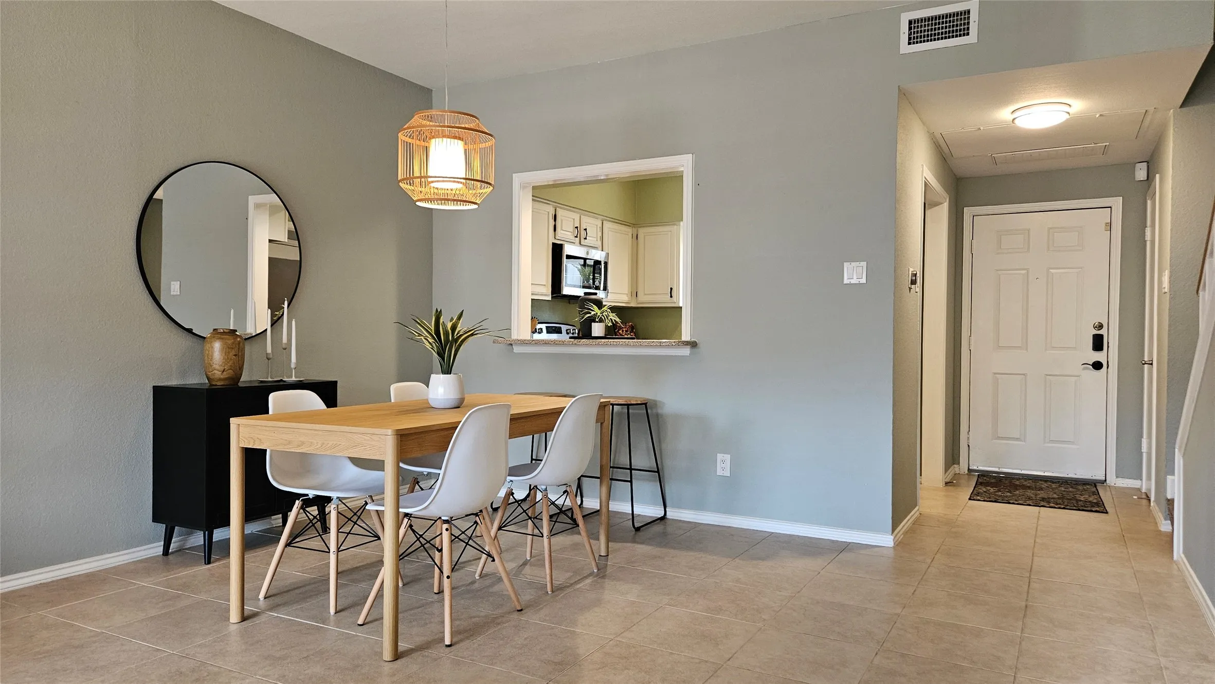 Dining Area with Kitchen view