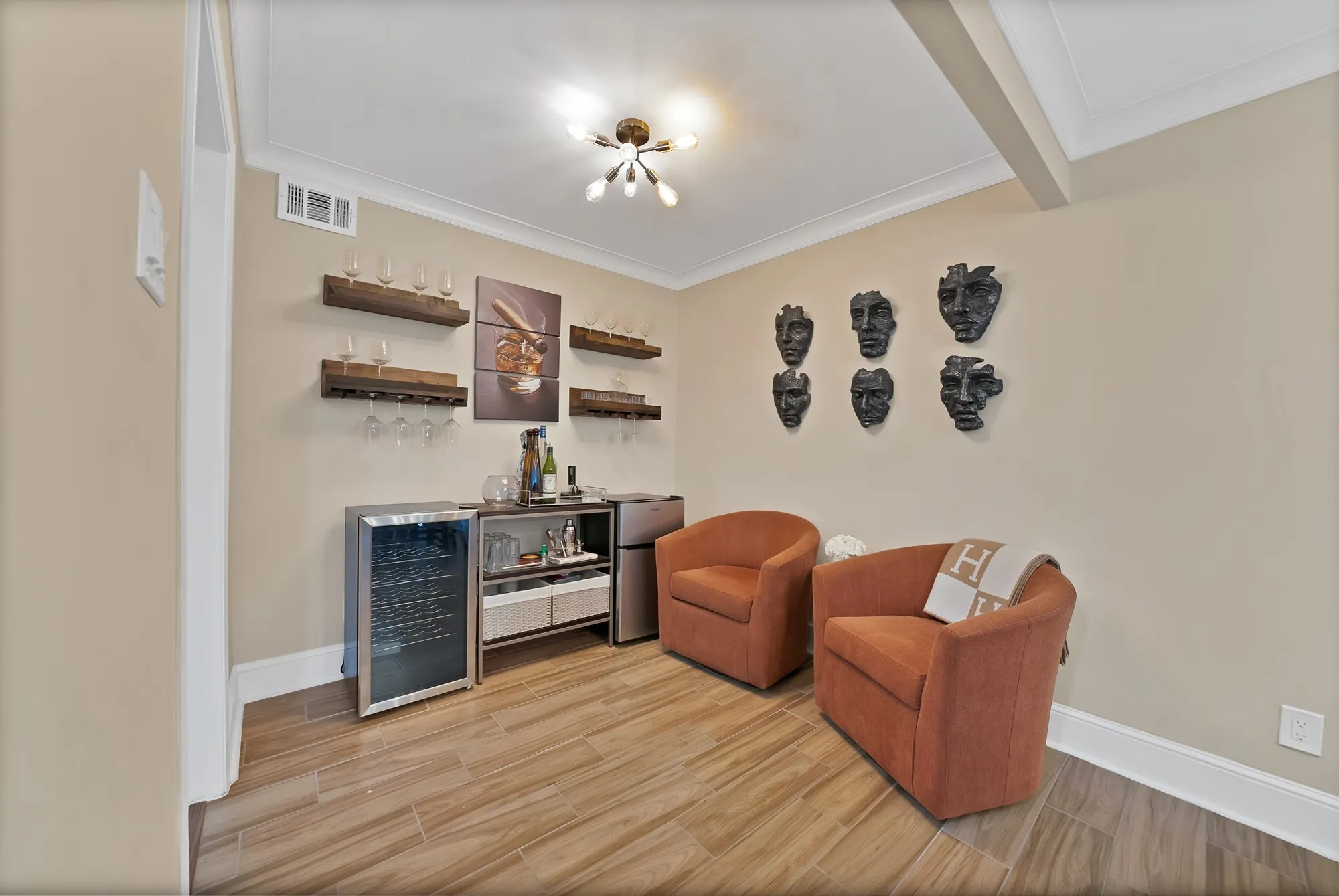 Could be small dining area or office