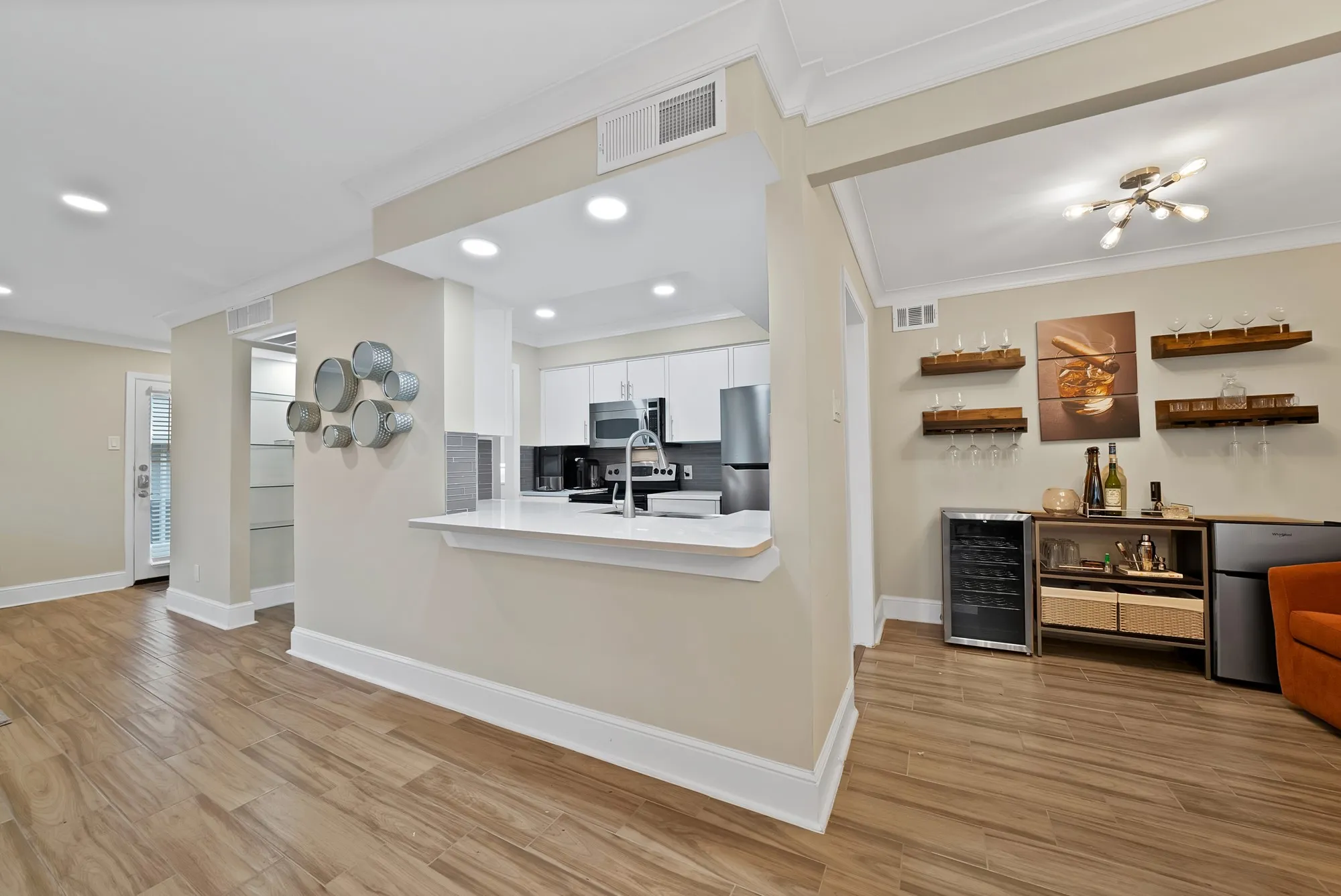 Open floor plan
