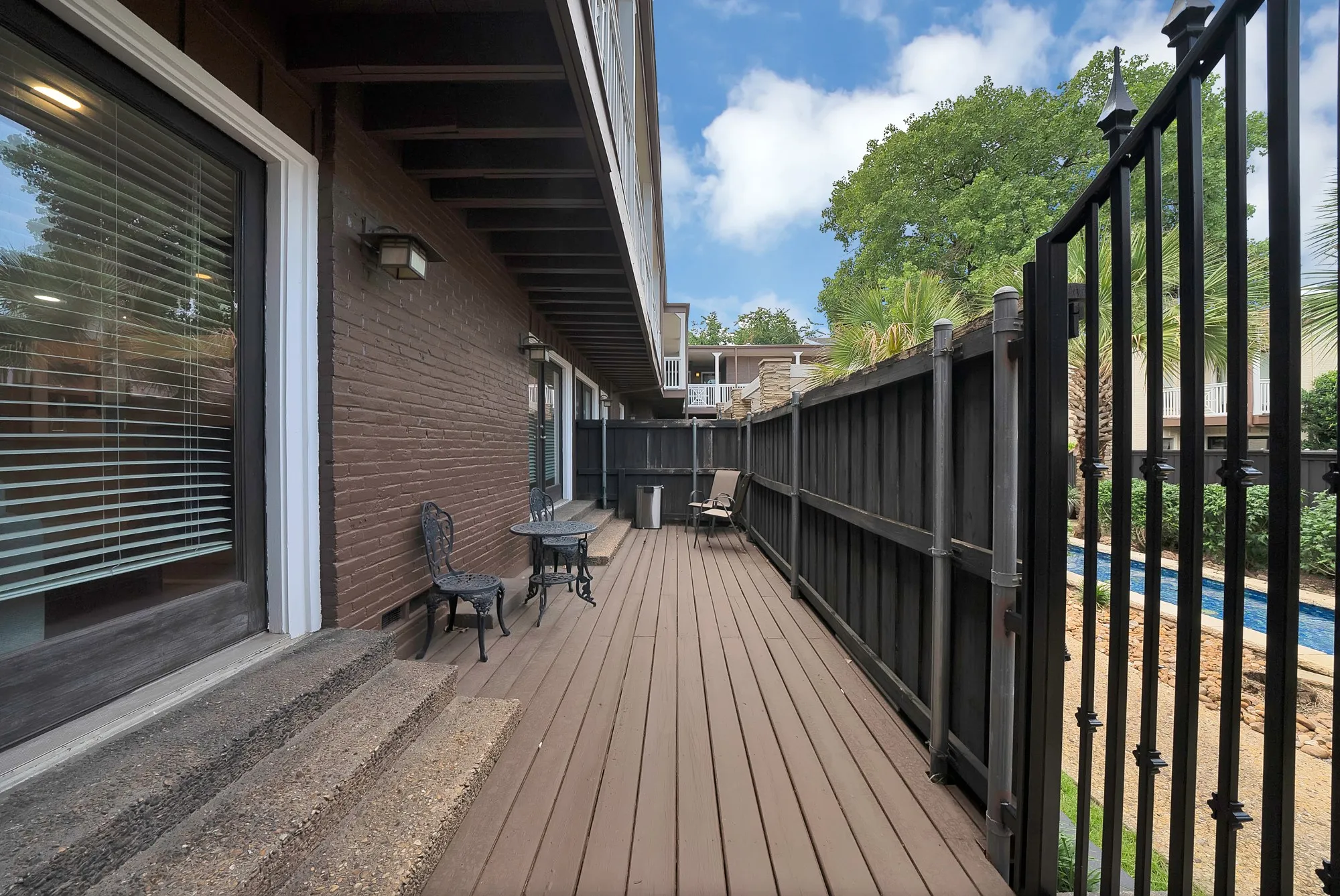 Front Patio off of Living and Dining
