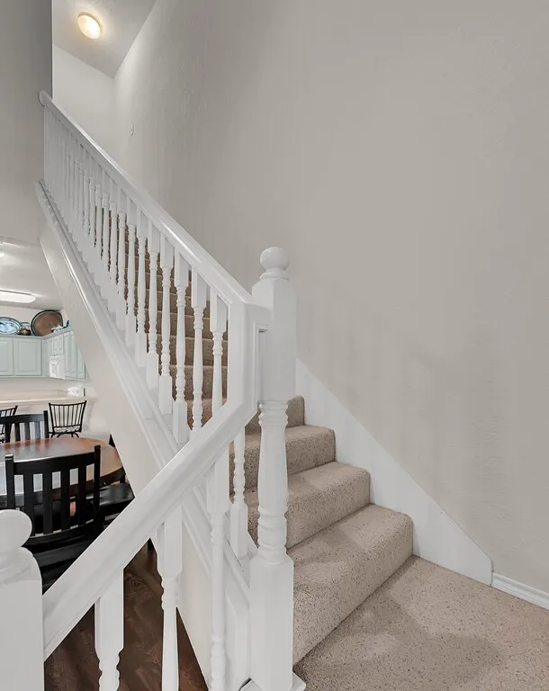 Stairway for 3rd bedroom.