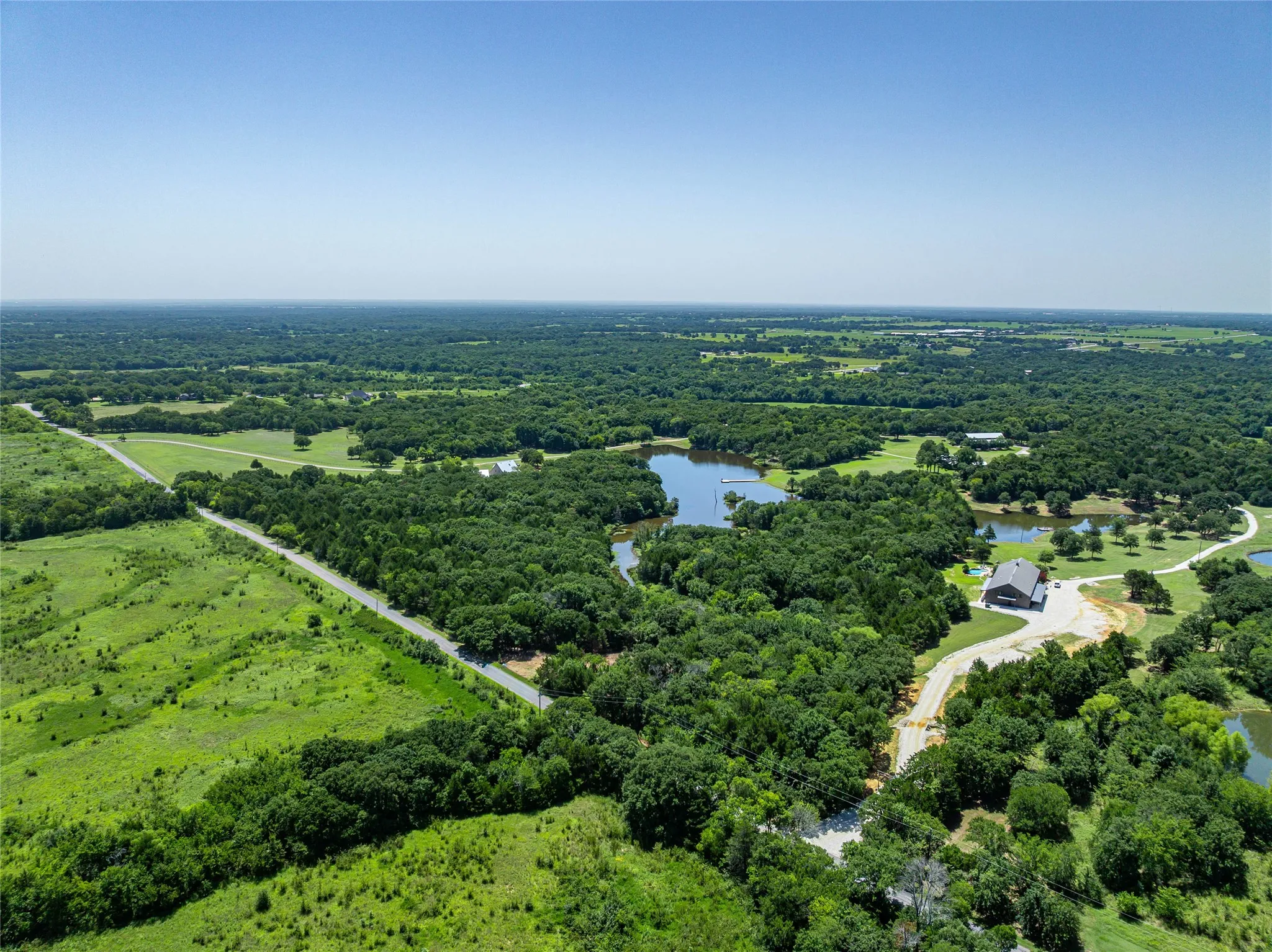 View looking Southeast.