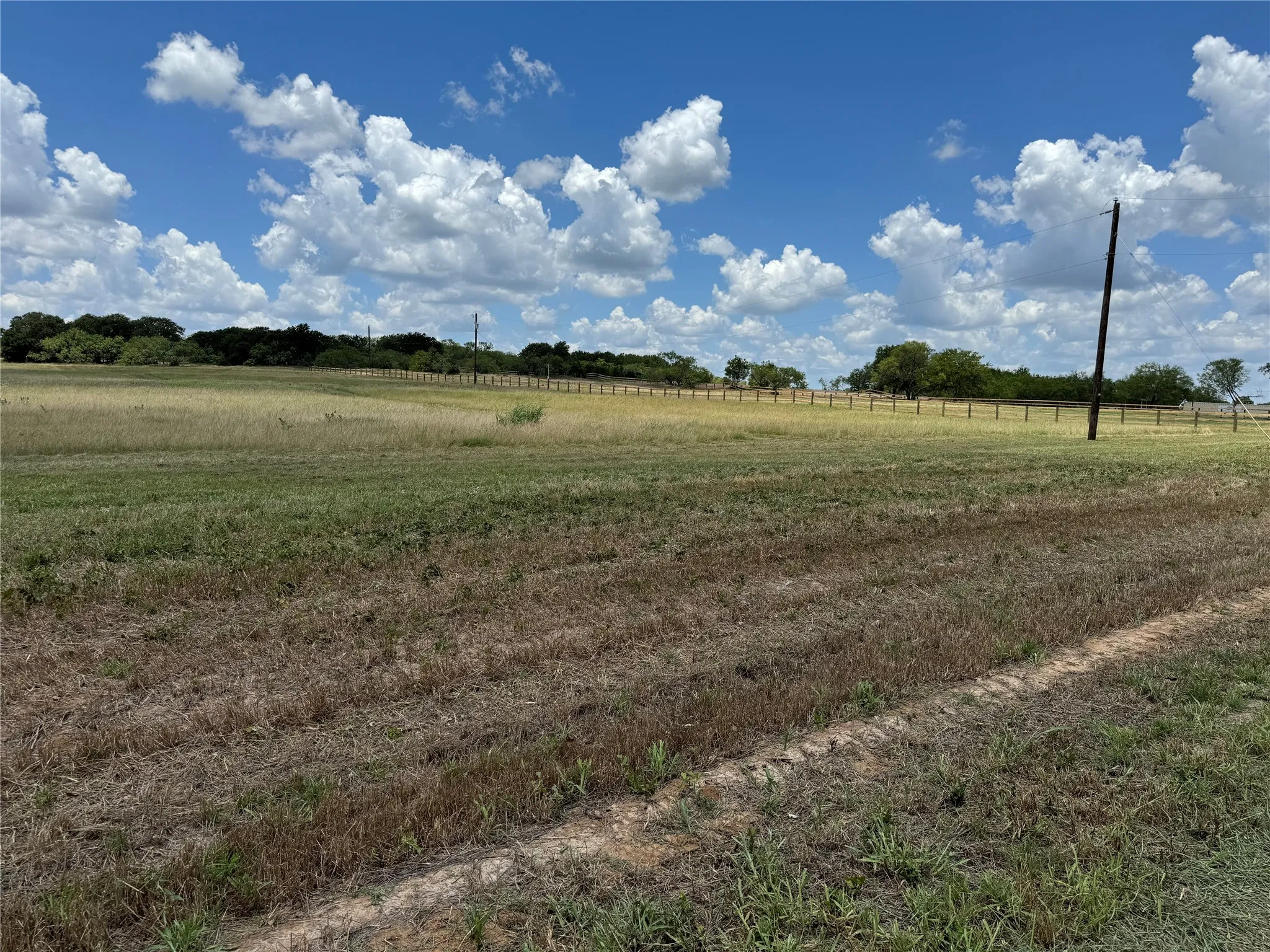 View NW looking across Lot 4 toward Lot 5