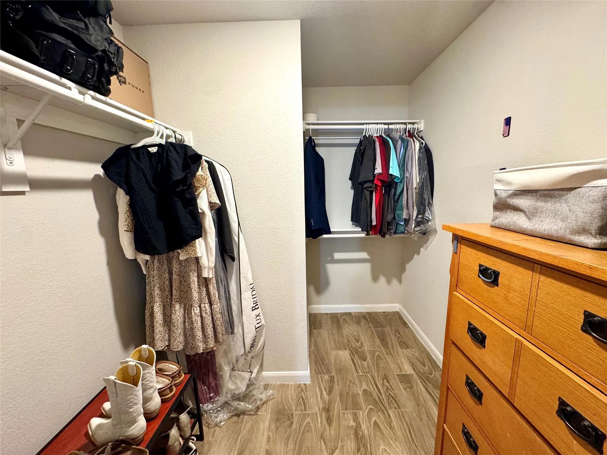 Primary large closet