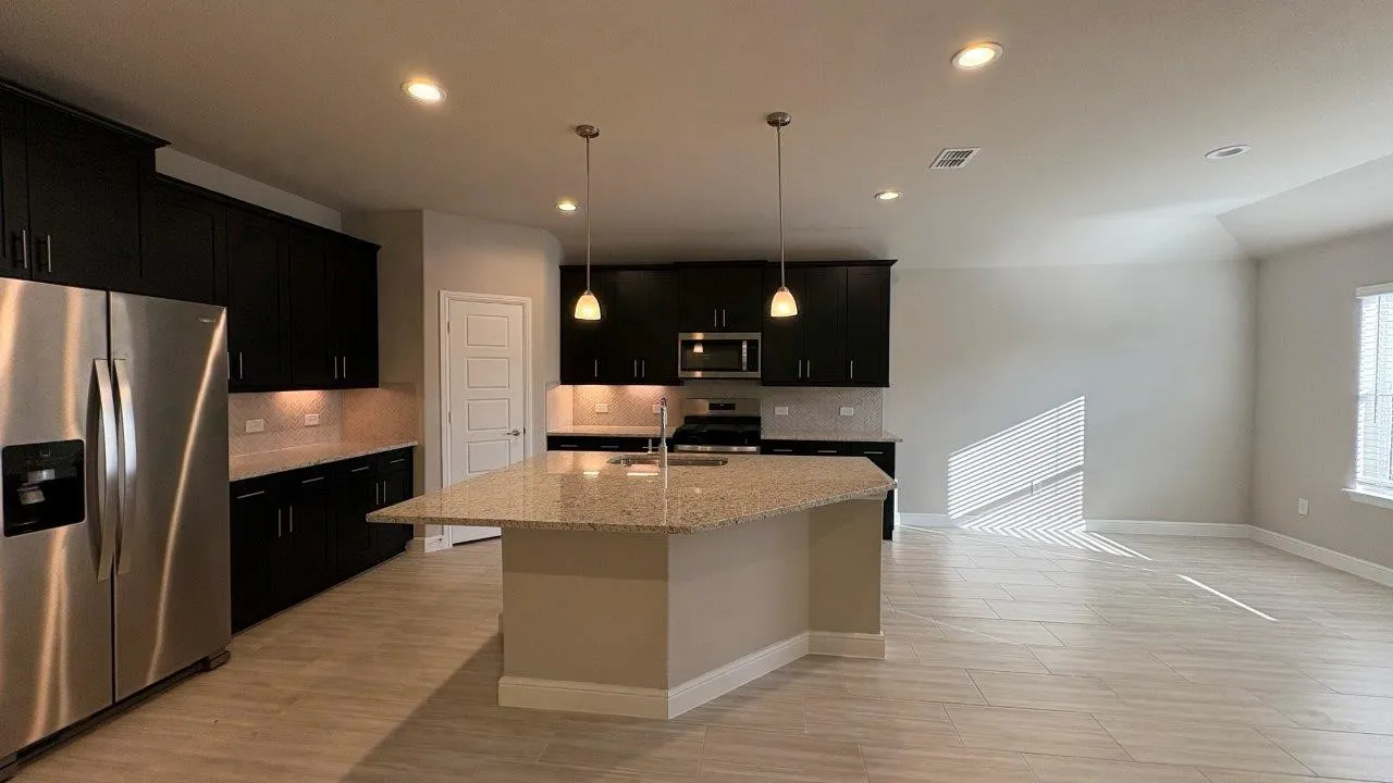 Kitchen - All Home and community information, including pricing, included features, terms, availability and amenities, are subject to change at any time without notice or obligation. All Drawings, pictures, photographs, video, square footages, floor plans, elevations, features, colors and sizes are approximate for illustration purposes only and will vary from the homes as built.
