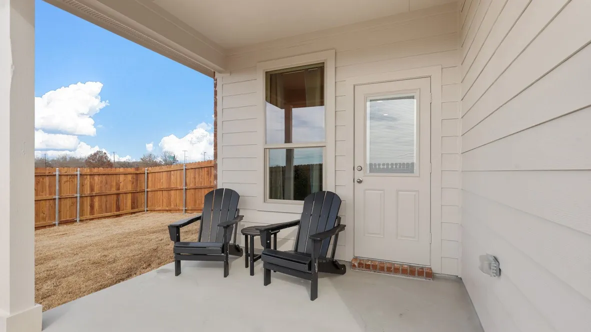 Patio - All Home and community information, including pricing, included features, terms, availability and amenities, are subject to change at any time without notice or obligation. All Drawings, pictures, photographs, video, square footages, floor plans, elevations, features, colors and sizes are approximate for illustration purposes only and will vary from the homes as built.
