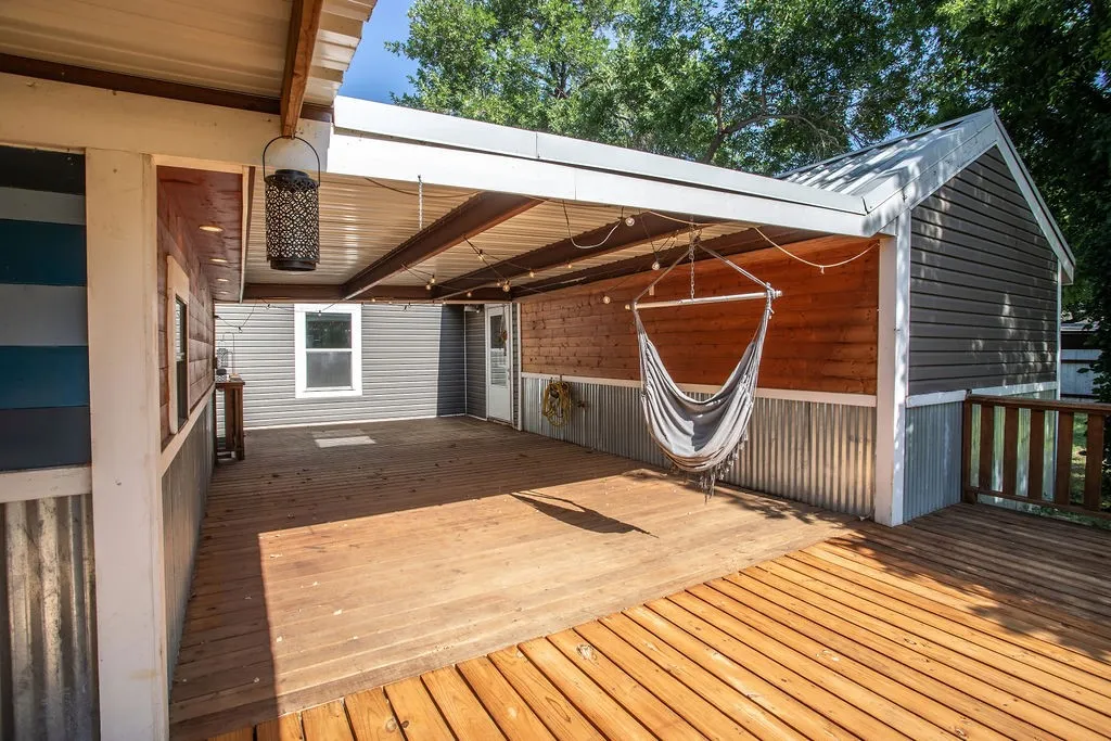 Large deck