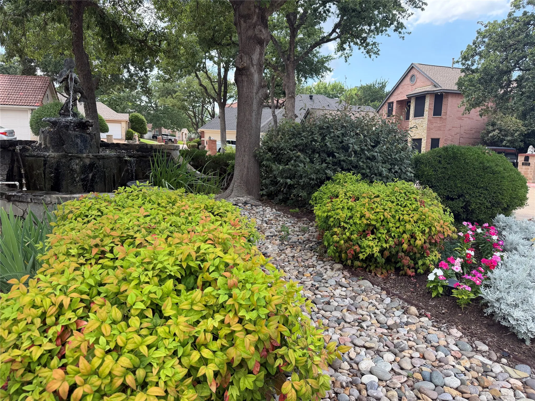 Beautifully maintained grounds