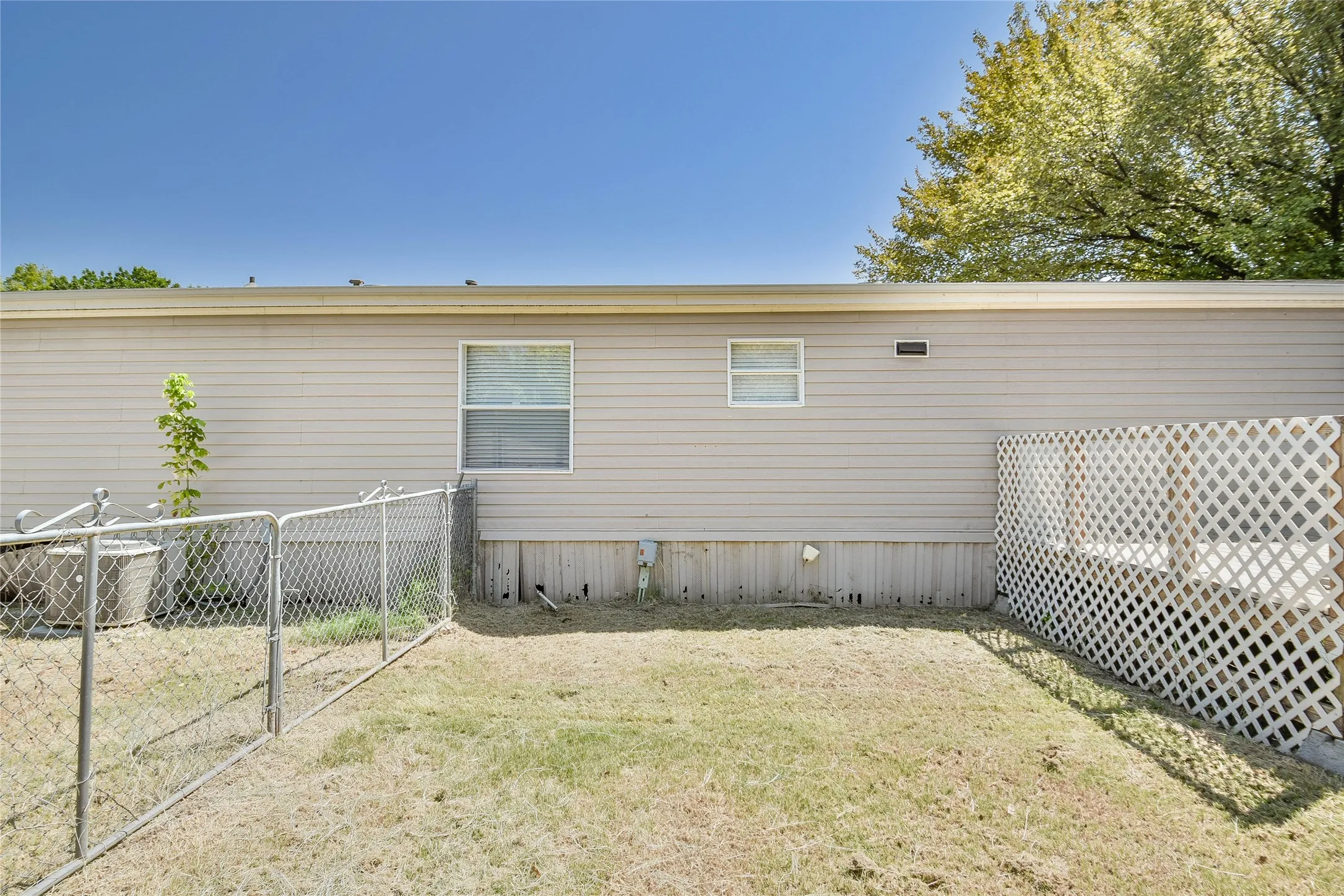Fenced yard for your four-legged friends!