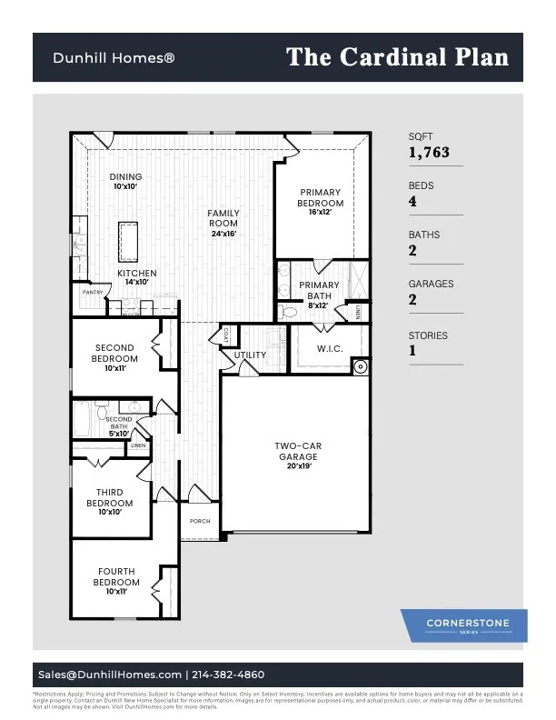 Single Family Residence For Sale in Johnson County , 115 Kylie Street, Cleburne, Texas 76031, 4 Bedroom, 2 Bathroom, 2 Garage spaces, 1,763 Sqft, built in 2024, mls#21286705, Real Estate Agent in Cleburne, Homes For Sale in Johnson county, Homes For Sale in Cleburne, Realtor in Cleburne Texas, Real Estate Brokerage Independent Realty Texas, Luminita Cordes Realtor