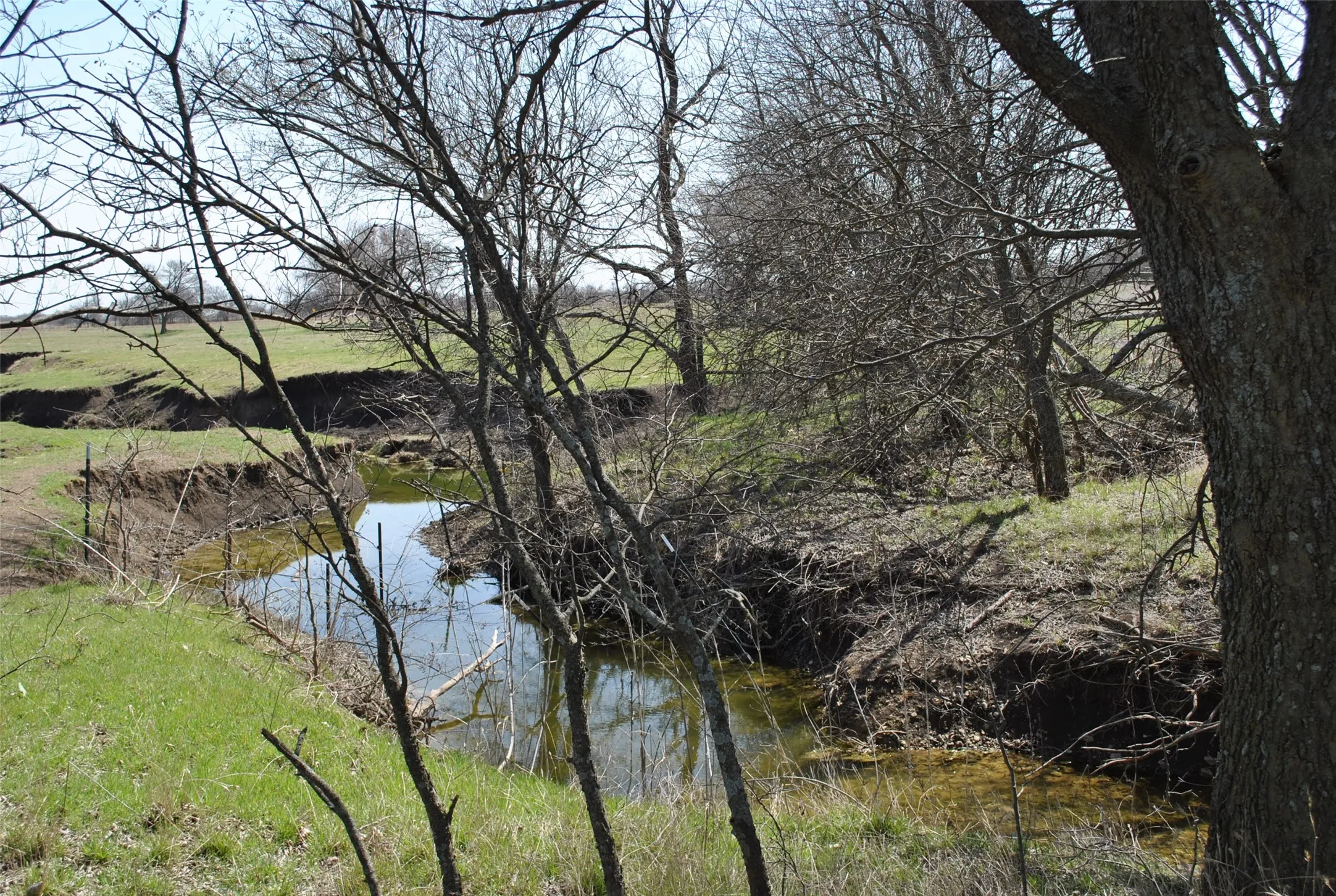 Creek on southern boundary