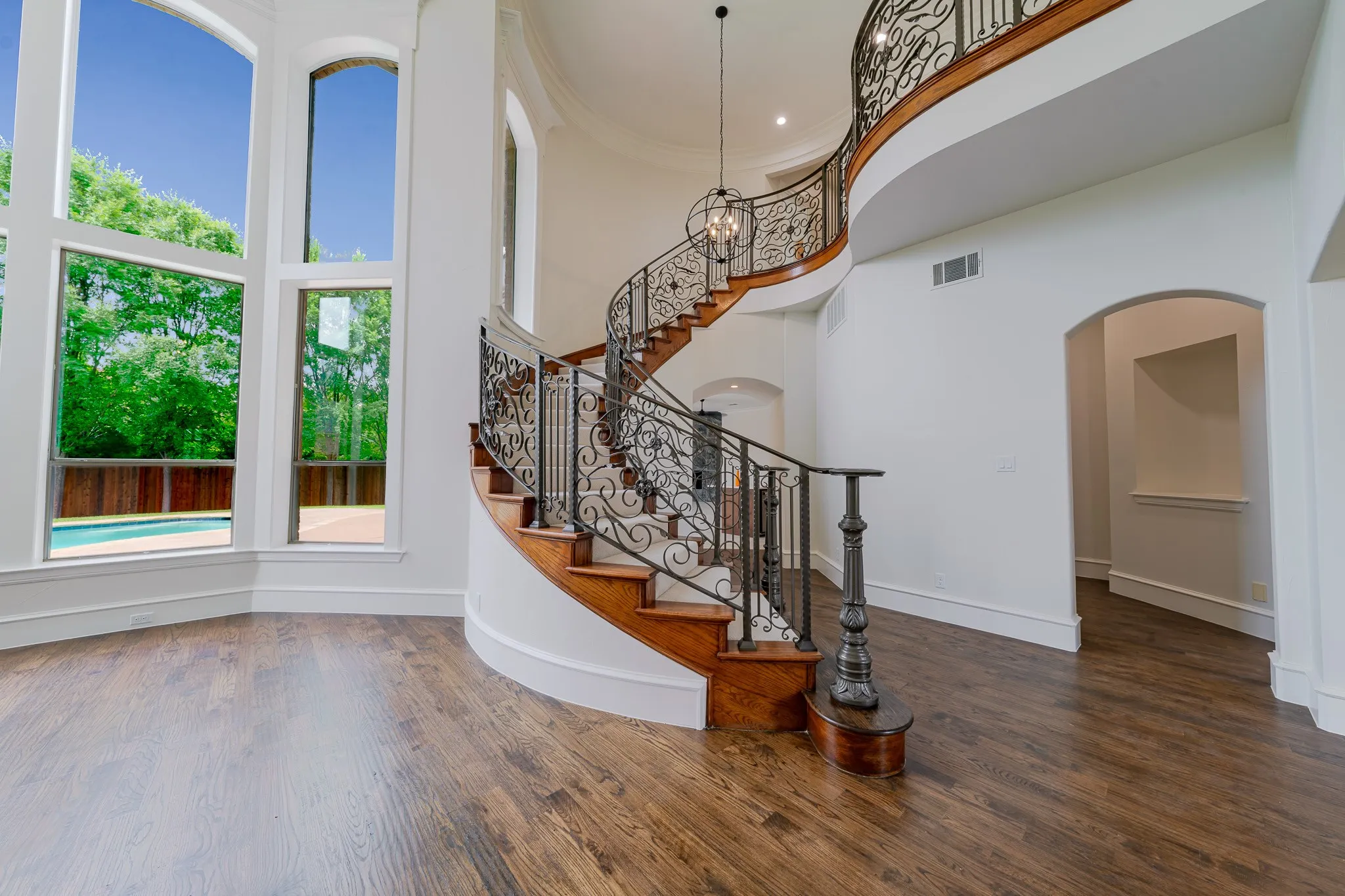 Grand custom staircase