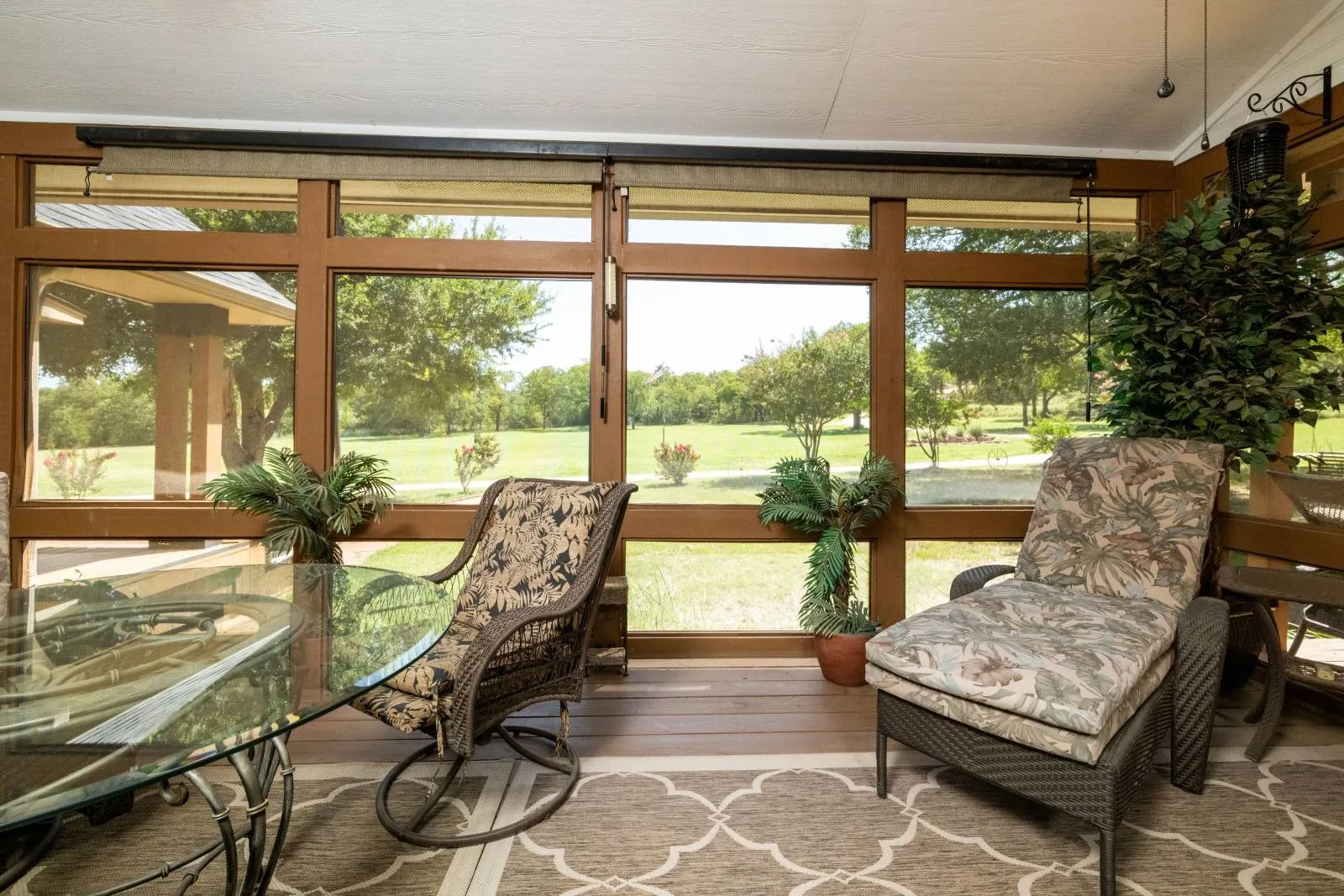 Screened porch
