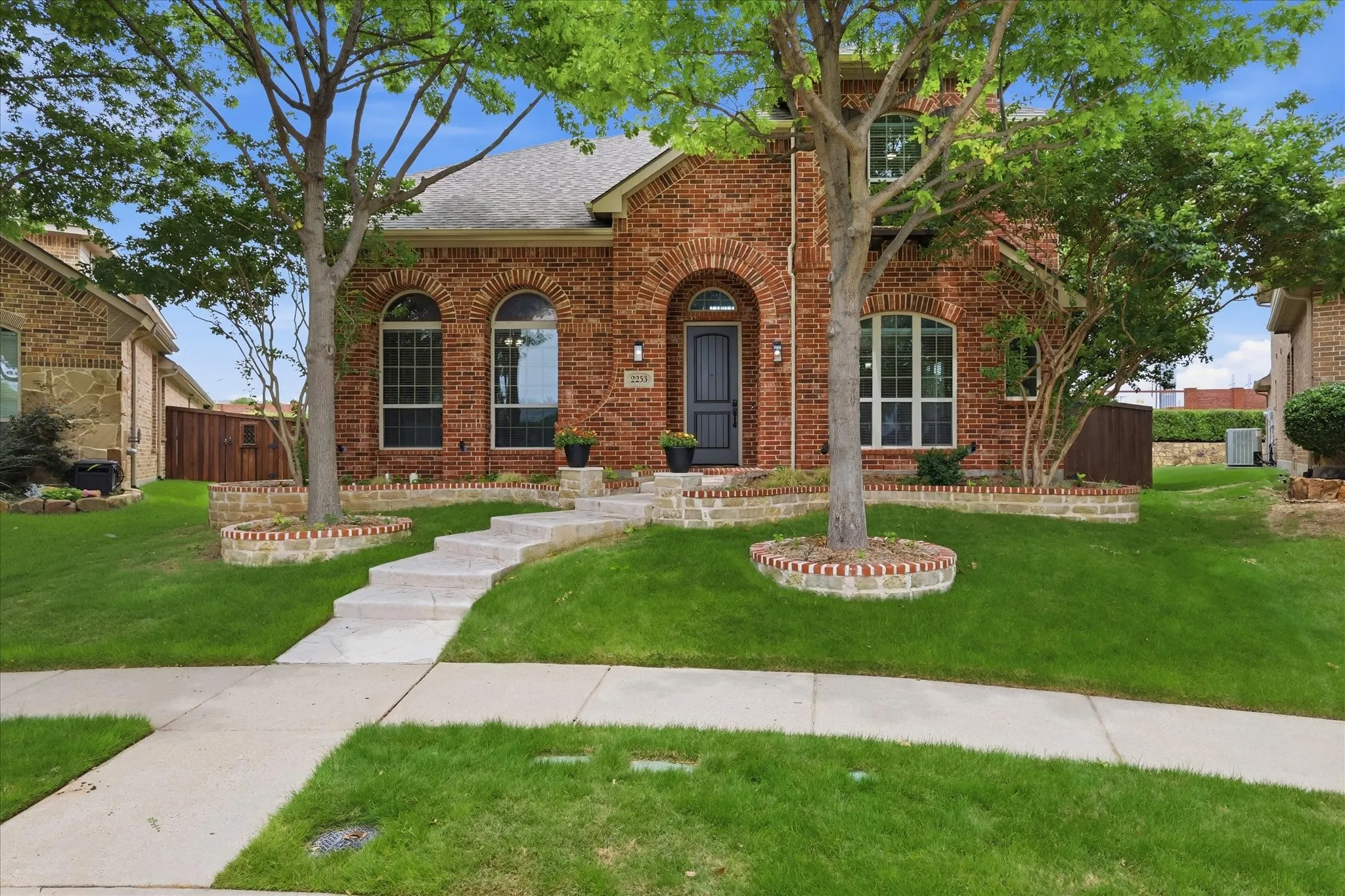 2253 Big Valley Circle, Allen, TX 75013 - Front Elevation
