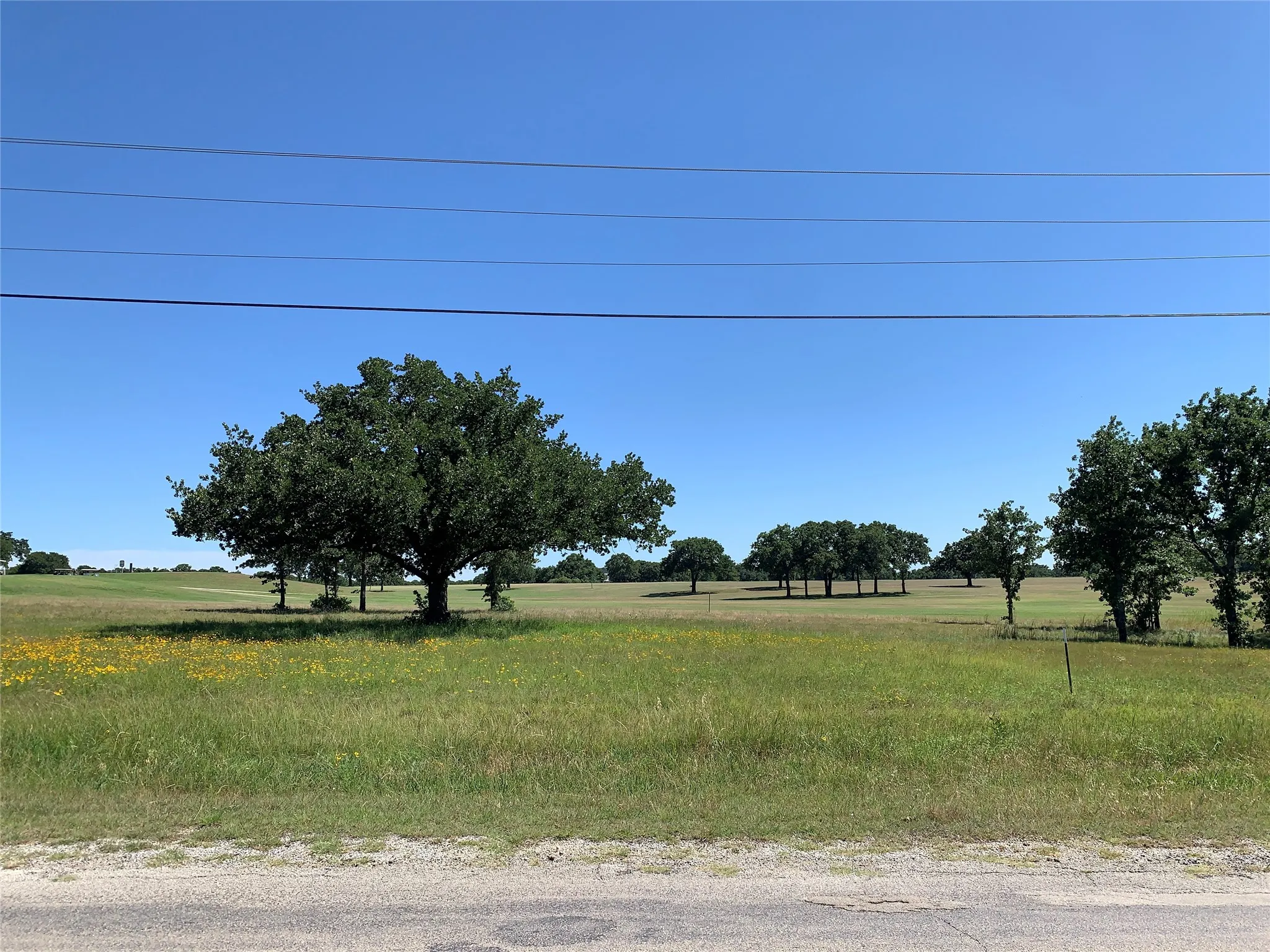View of Golf Course across the street!