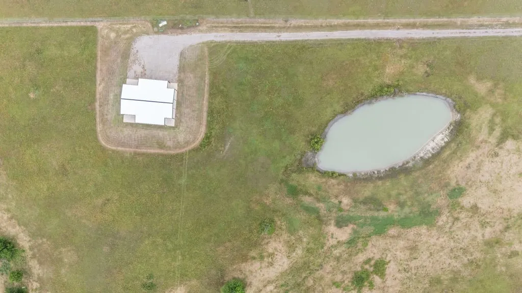 Aerial perspective showcasing expansive acreage