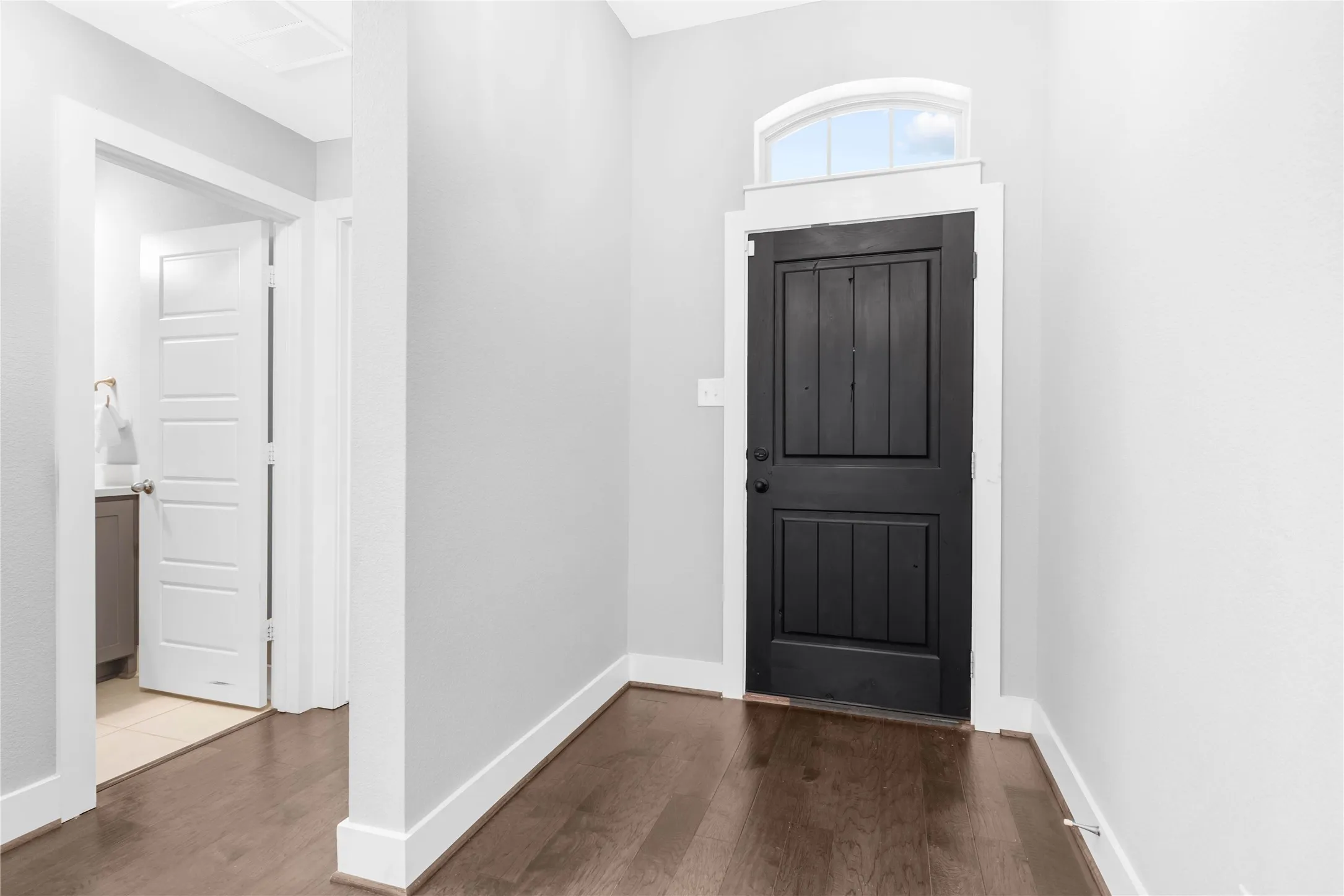 Front entry

