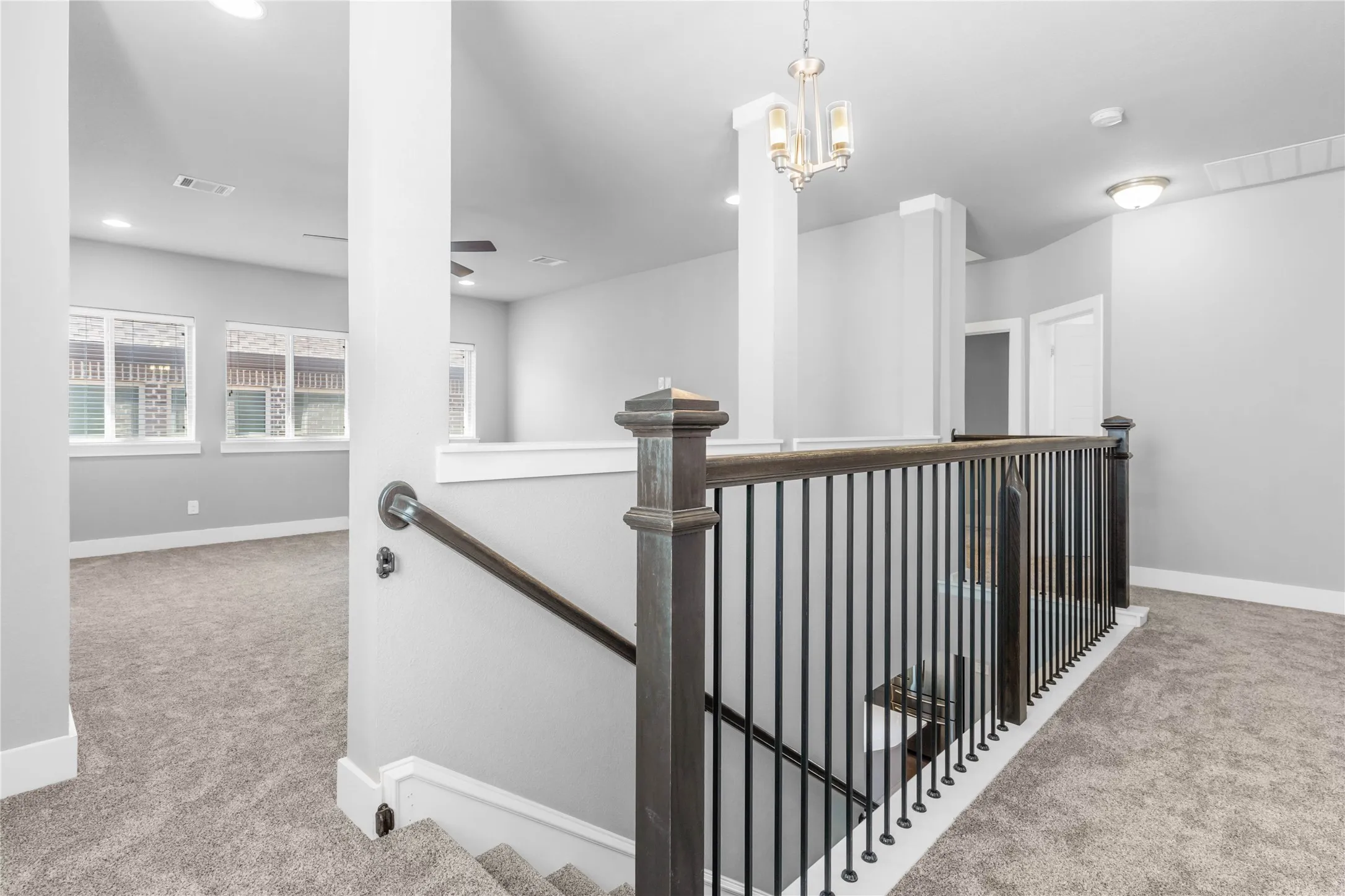 Upstairs Landing, Brand New Carpet
