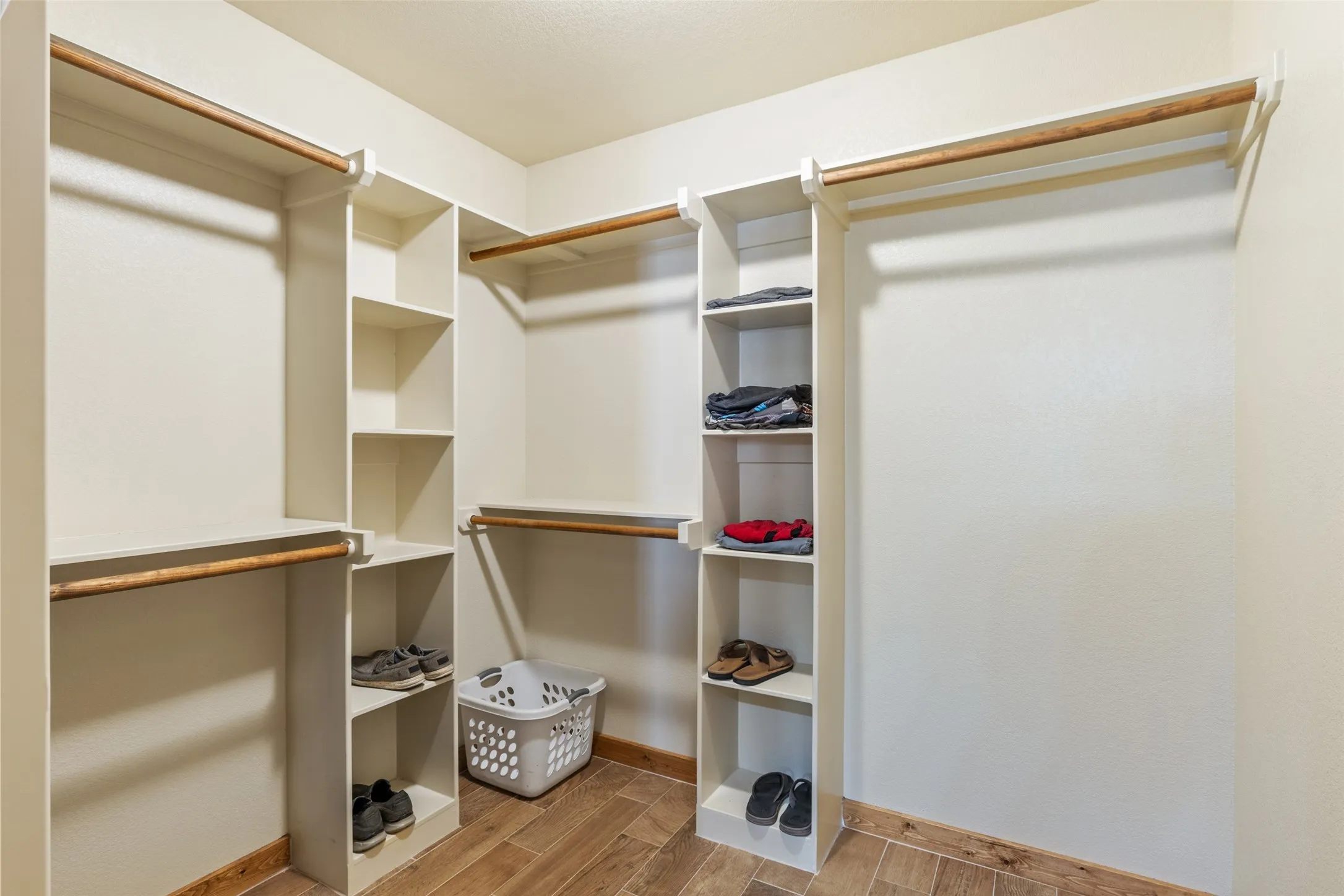 closet in primary bedroom