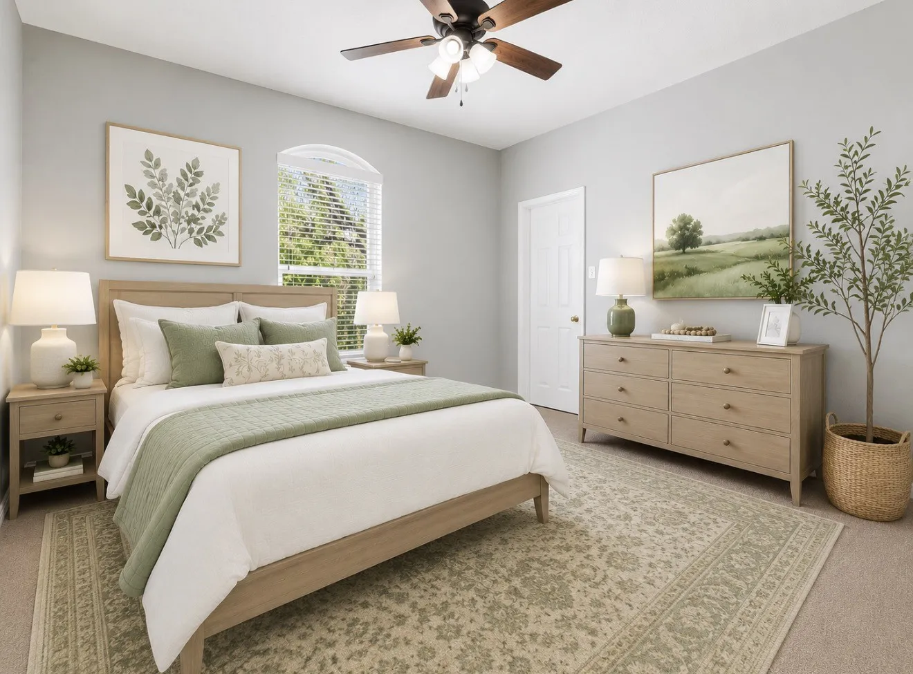 Virtually Staged Bedroom #4