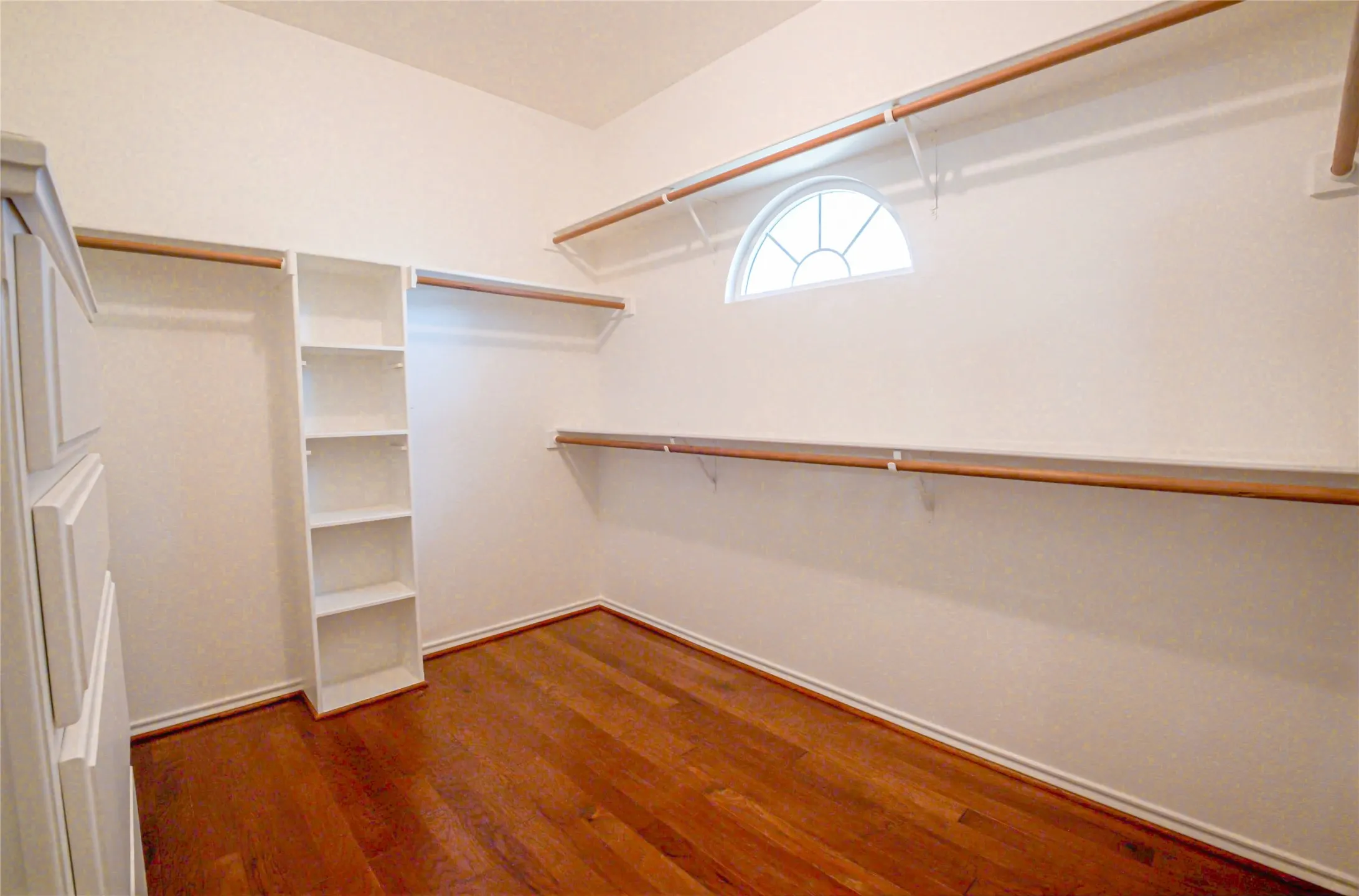 Primary closet.