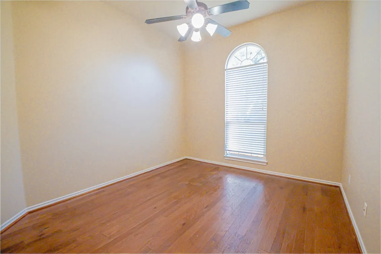 2nd bedroom or could be office near primary bedroom & foyer.