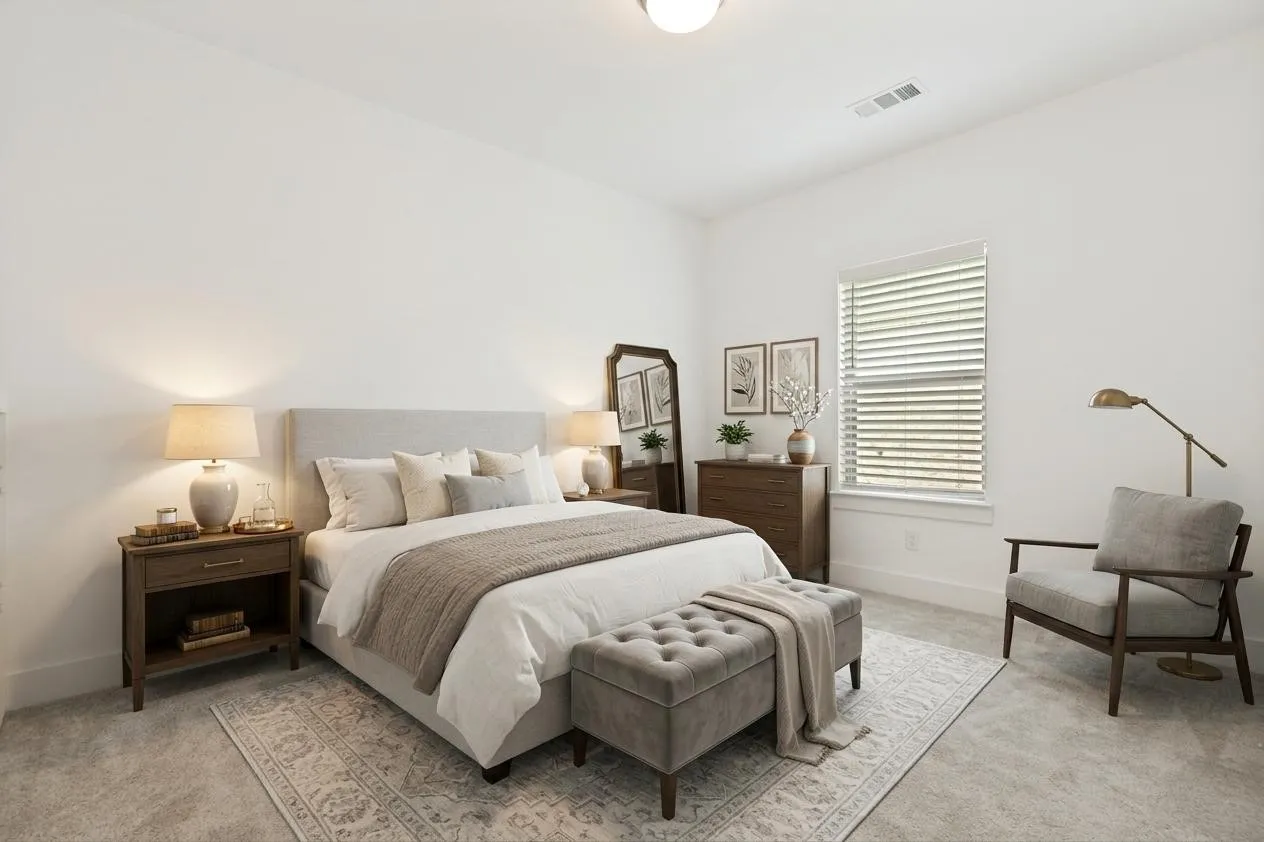 Guest bedroom upstairs