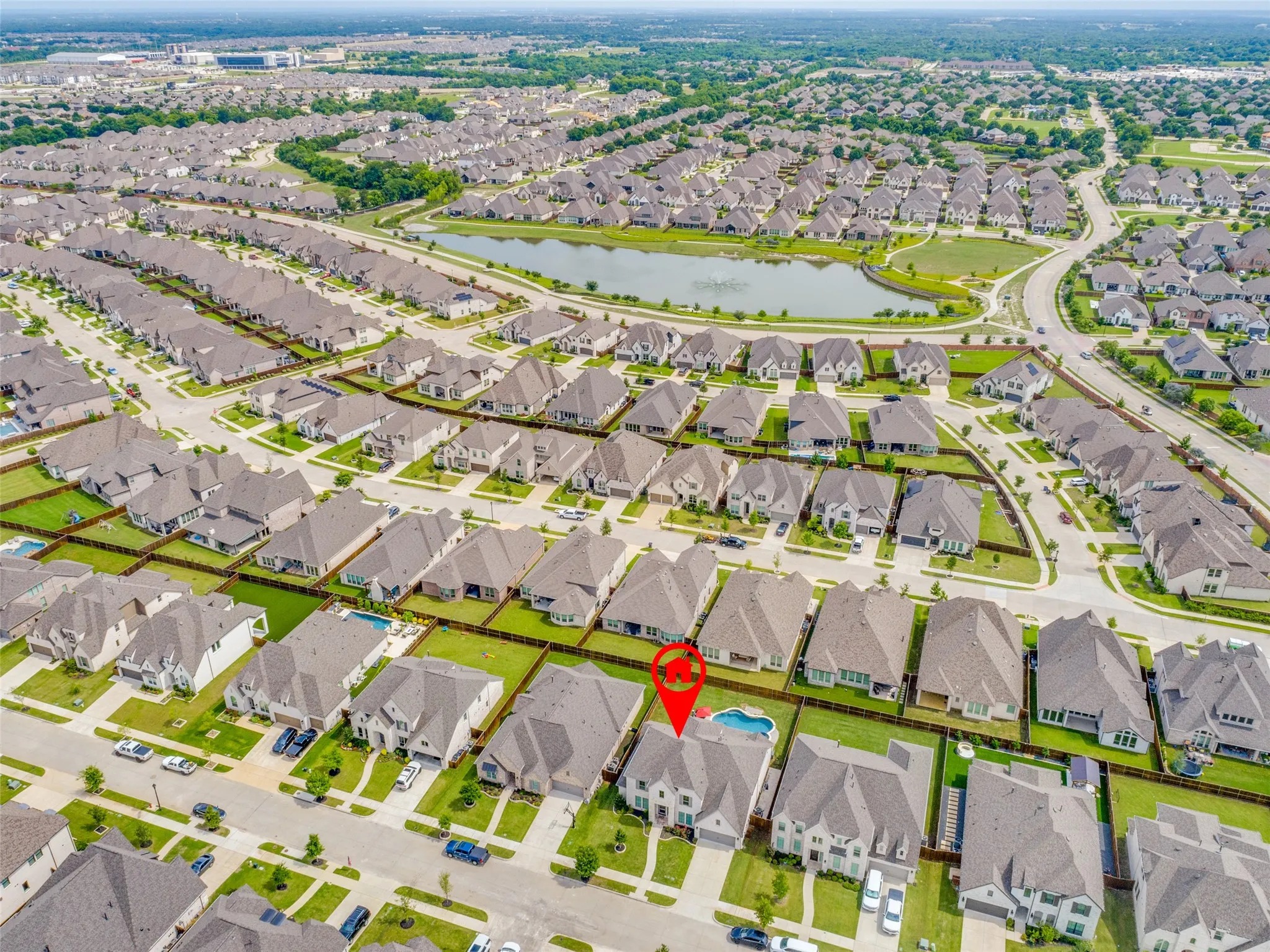 proximity to 1 of 2 parks with stocked ponds for fishing