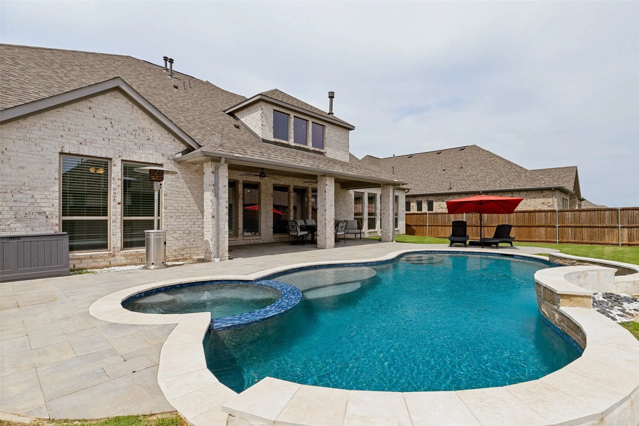 Pool built in Dec. 2023