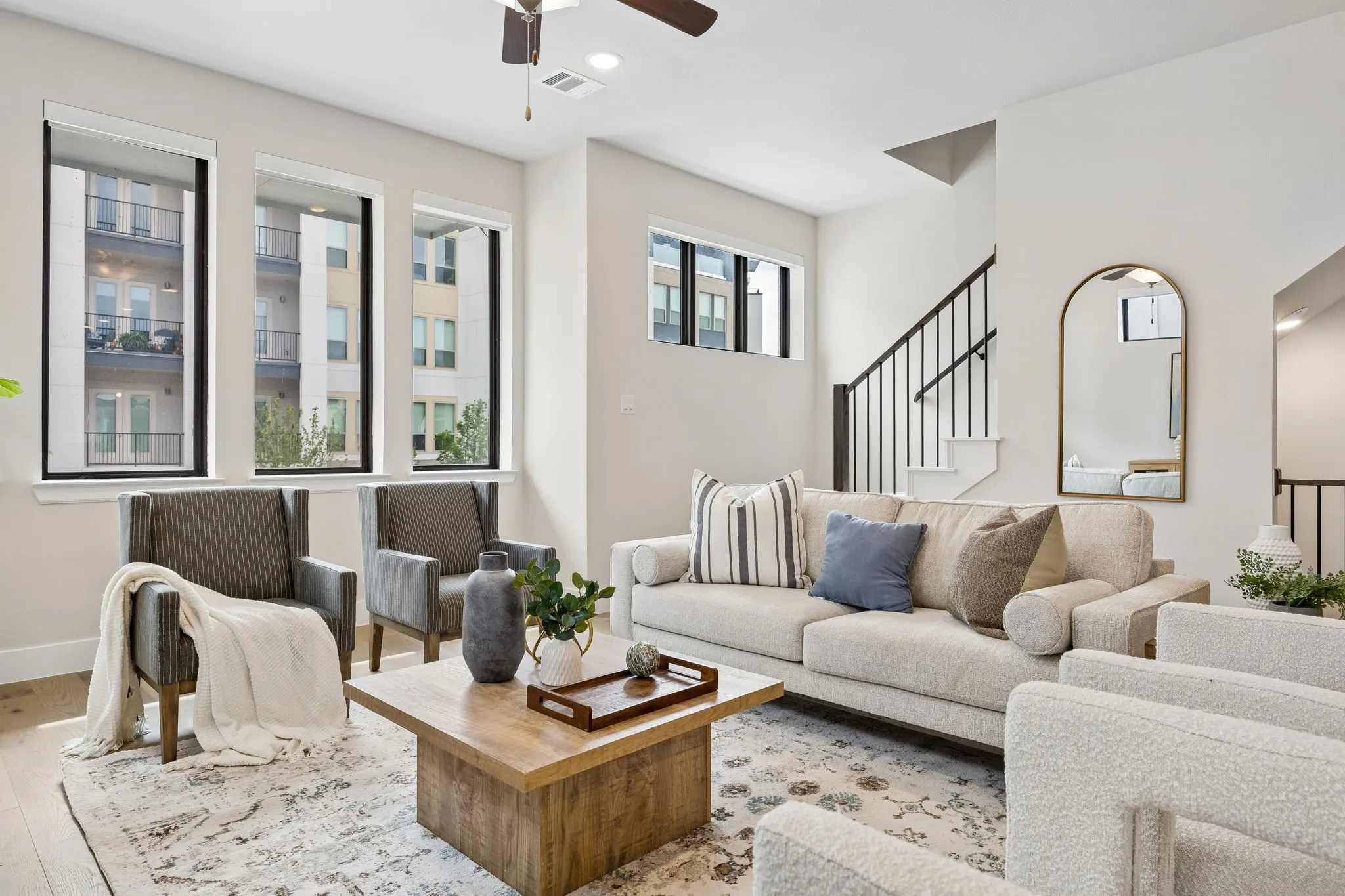 Open-Concept Living at the Heart of the Home
The family room seamlessly connects to the dining area and kitchen, making gatherings, conversations, and daily routines feel effortless.