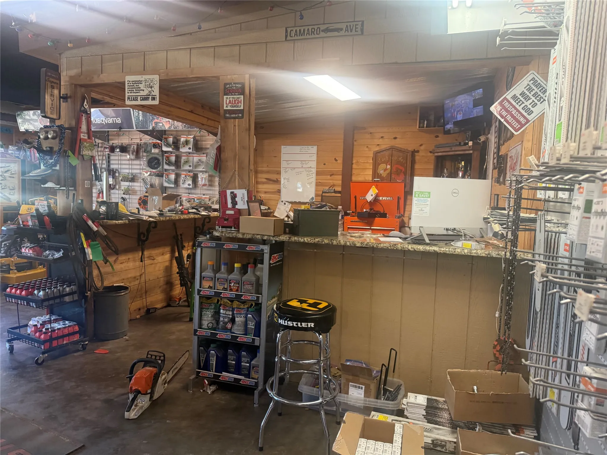 Counter top work space