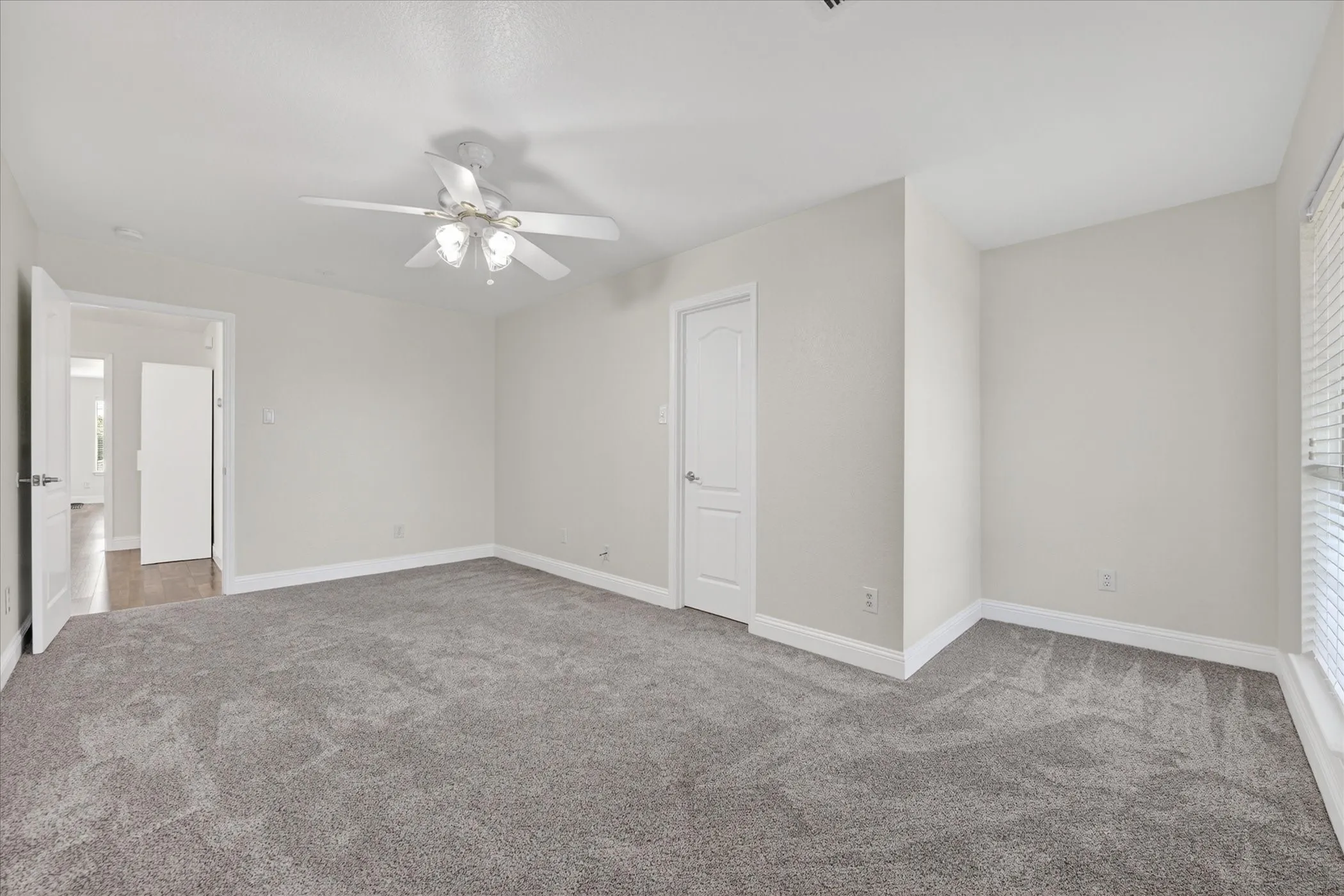 Upstairs Bedroom two with balcony