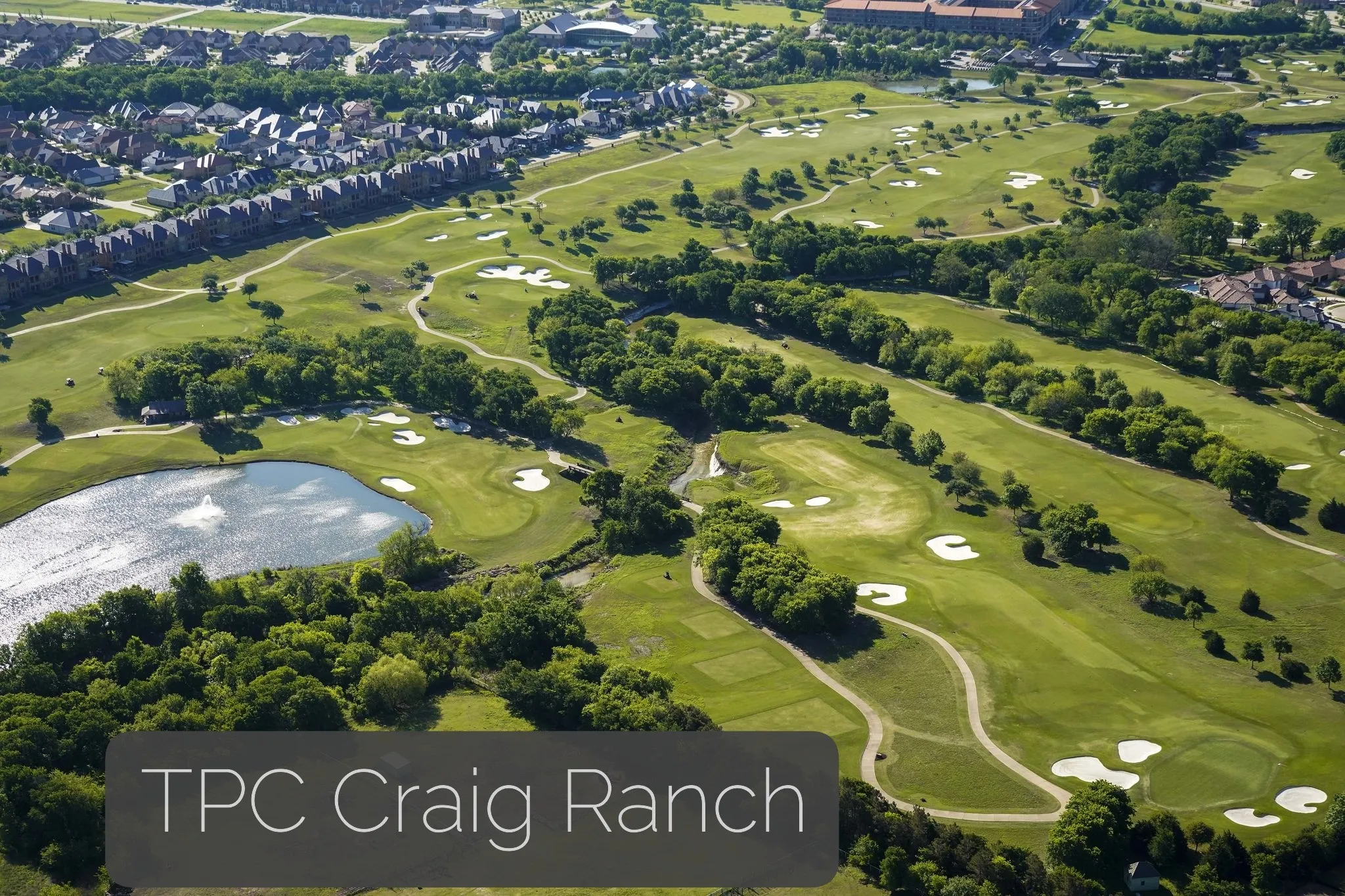 TPC Golf course. $22 million renovation to host the Byron Nelson Tournament.