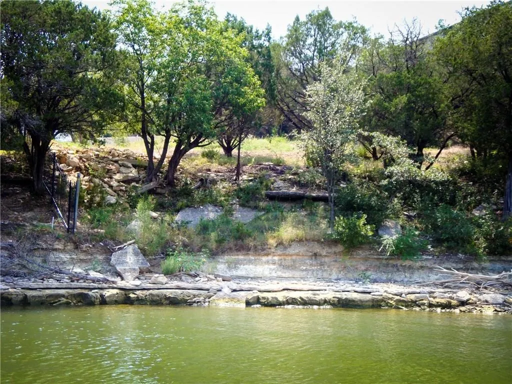 natural Limestone at Water's Edge