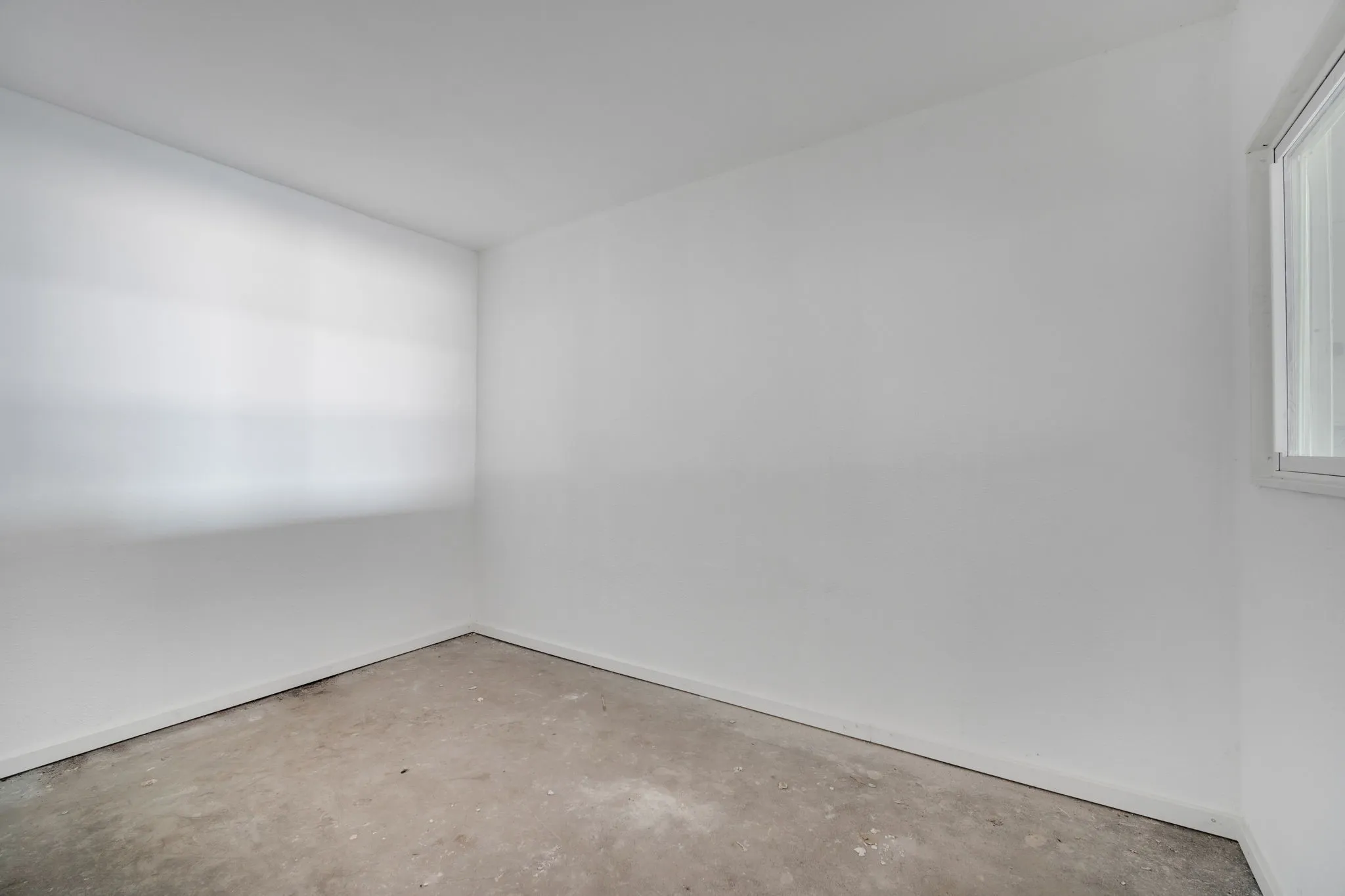 Flexible interior space ready to be finished out as office or administrative area to suit your business needs.
