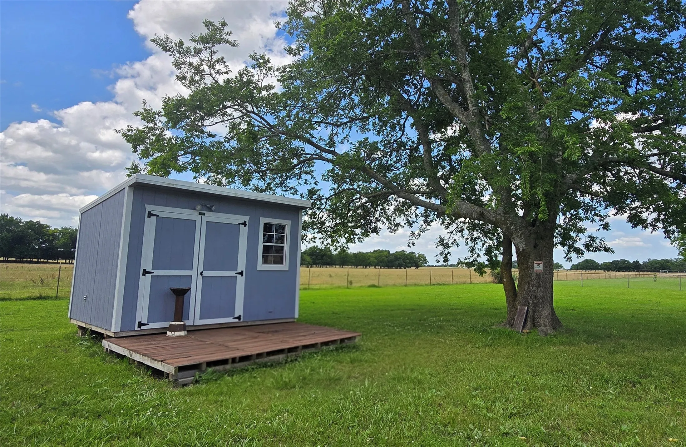 Rustic restroom