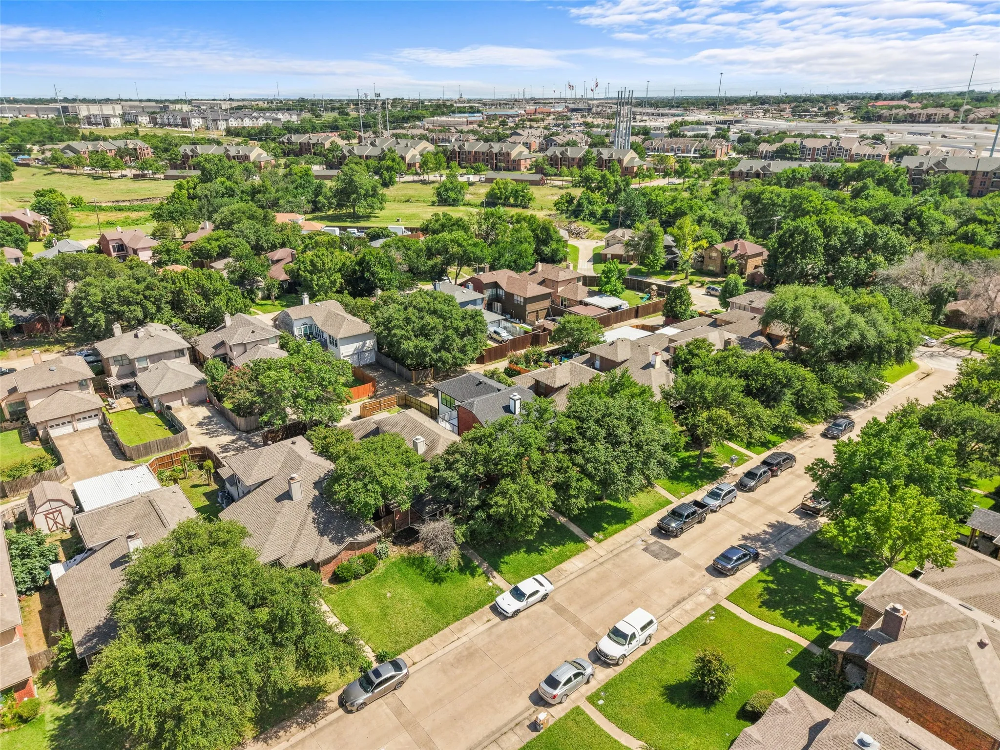 Subdivision Los Altos- Aerial View, Mesquite TX