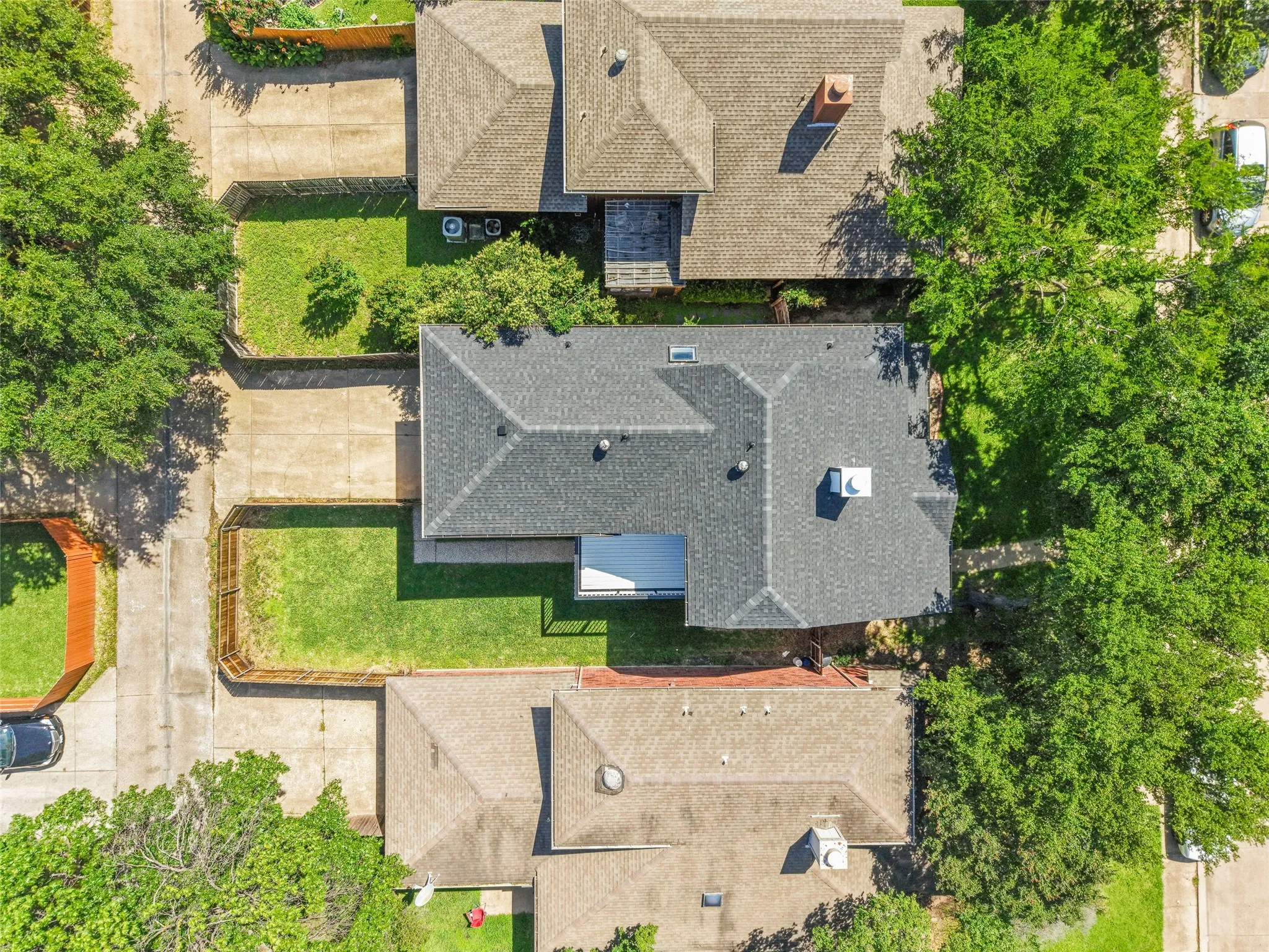 Aerial View Showing 1818 Cordova Dr. Mesquite, TX