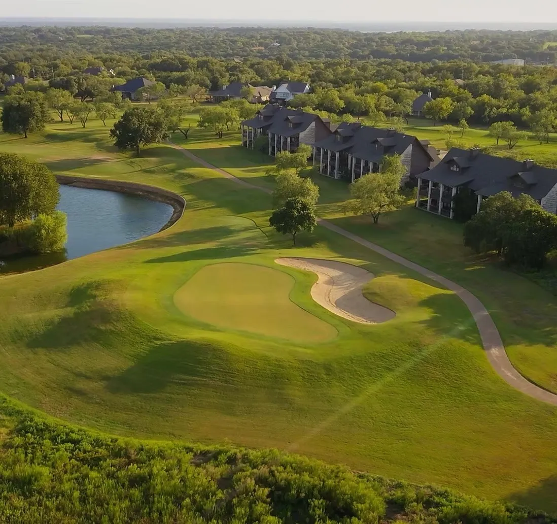 One of the golf courses within White Bluff nearby