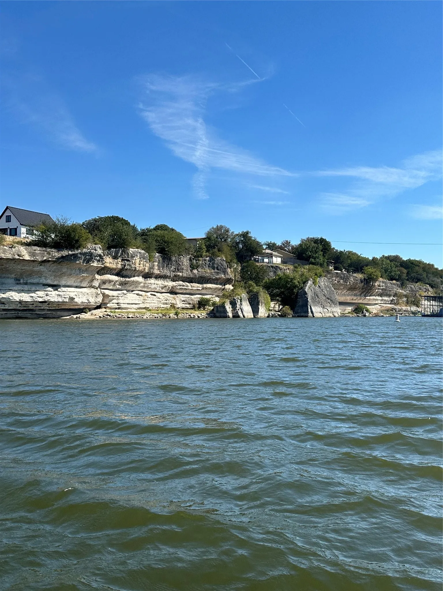 Water view of Lake Whitney
