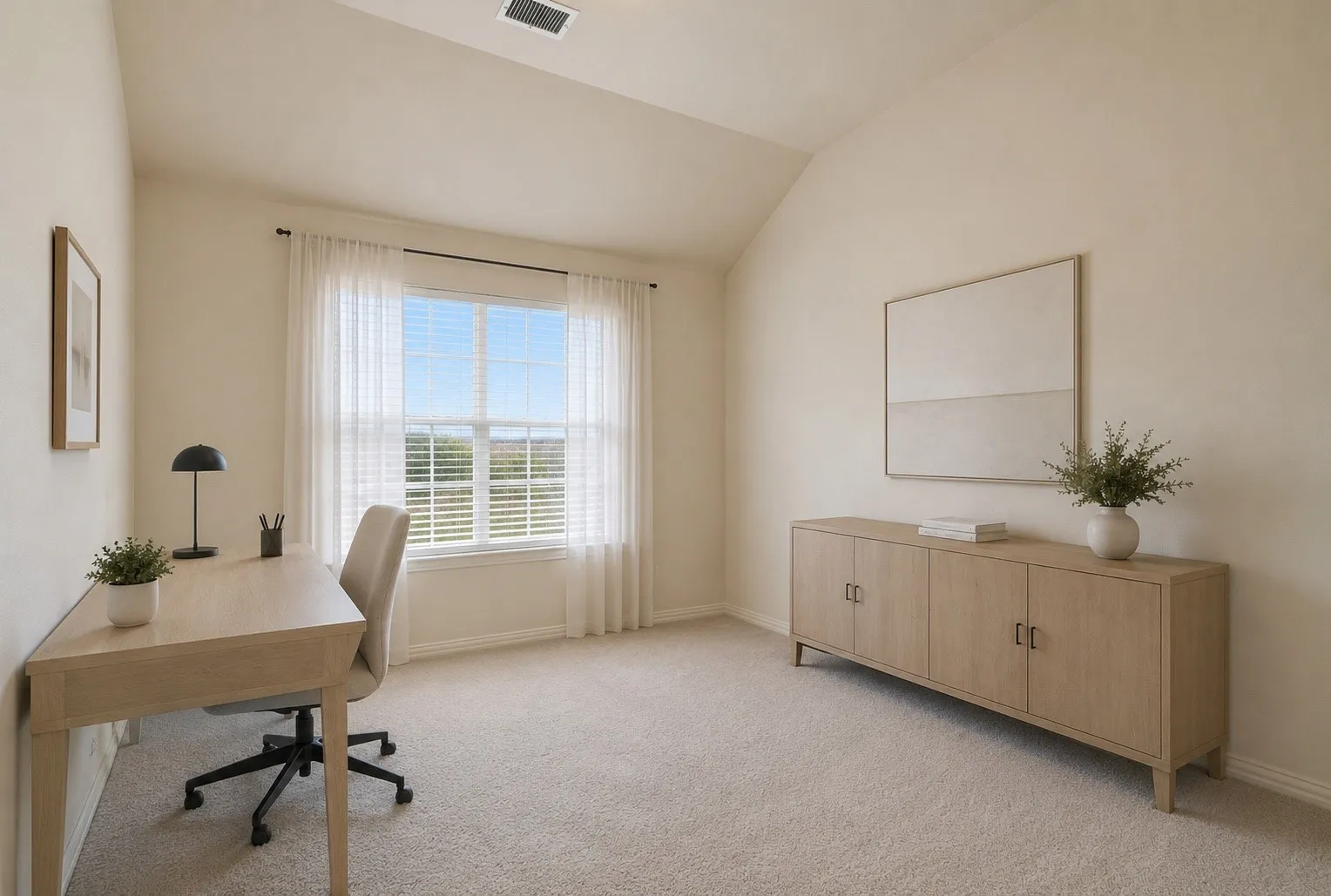 Originally designed as a bedroom, this versatile space now serves beautifully as a home office while retaining the flexibility to suit your evolving lifestyle. The views make this a treat for those moments you need to daydream.