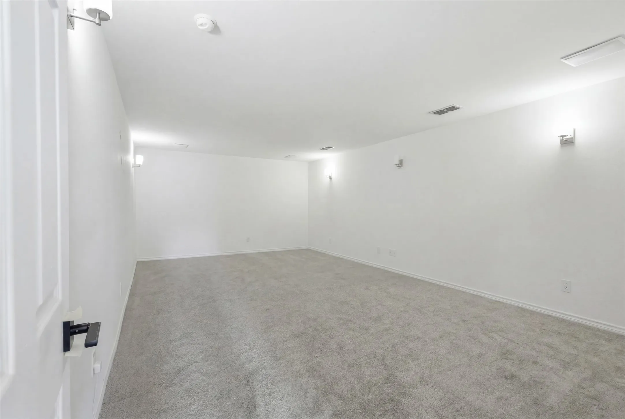 Upstairs media room